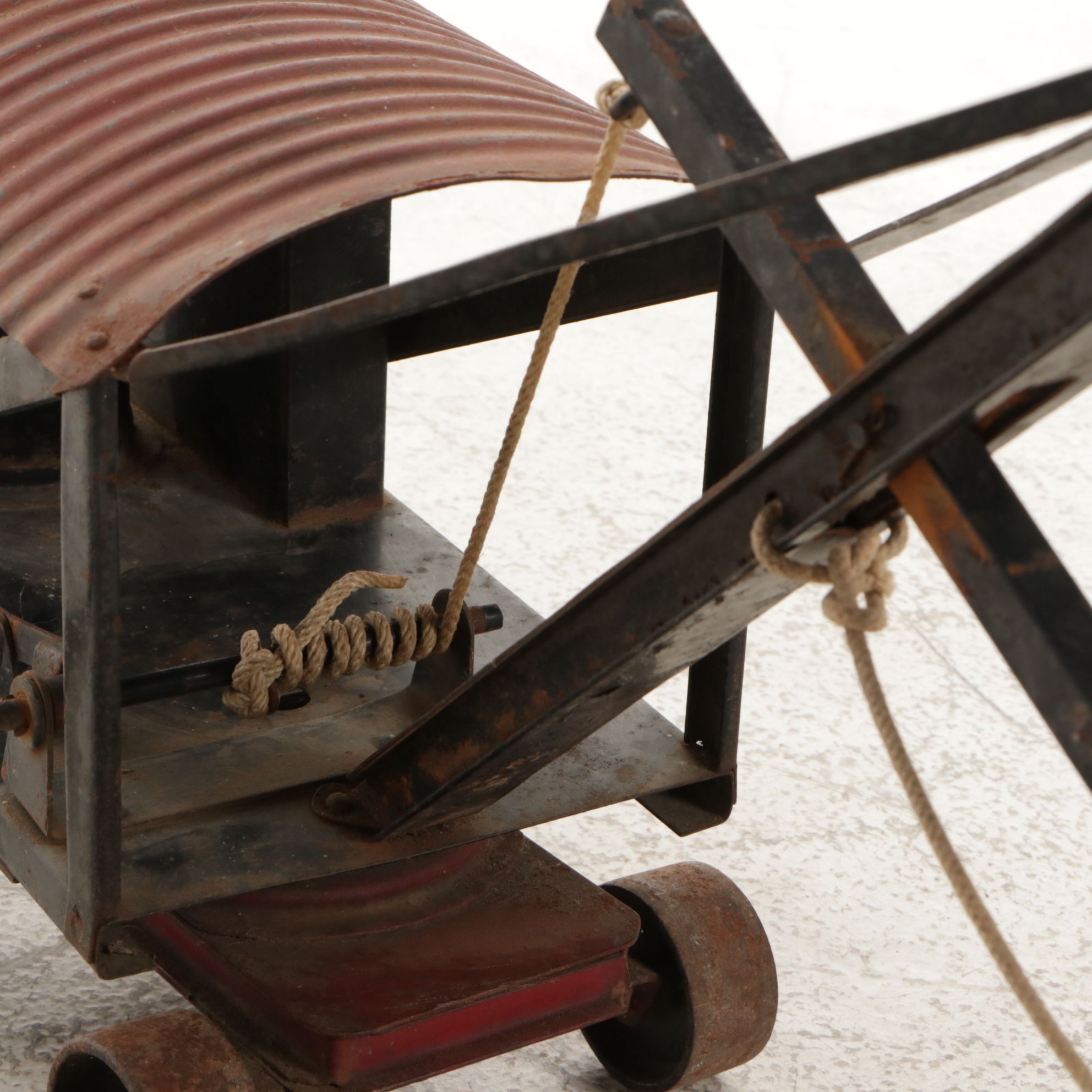 Moline Pressed Steel Co. Buddy "L" Line Steam Shovel, Early-Mid 20th C.