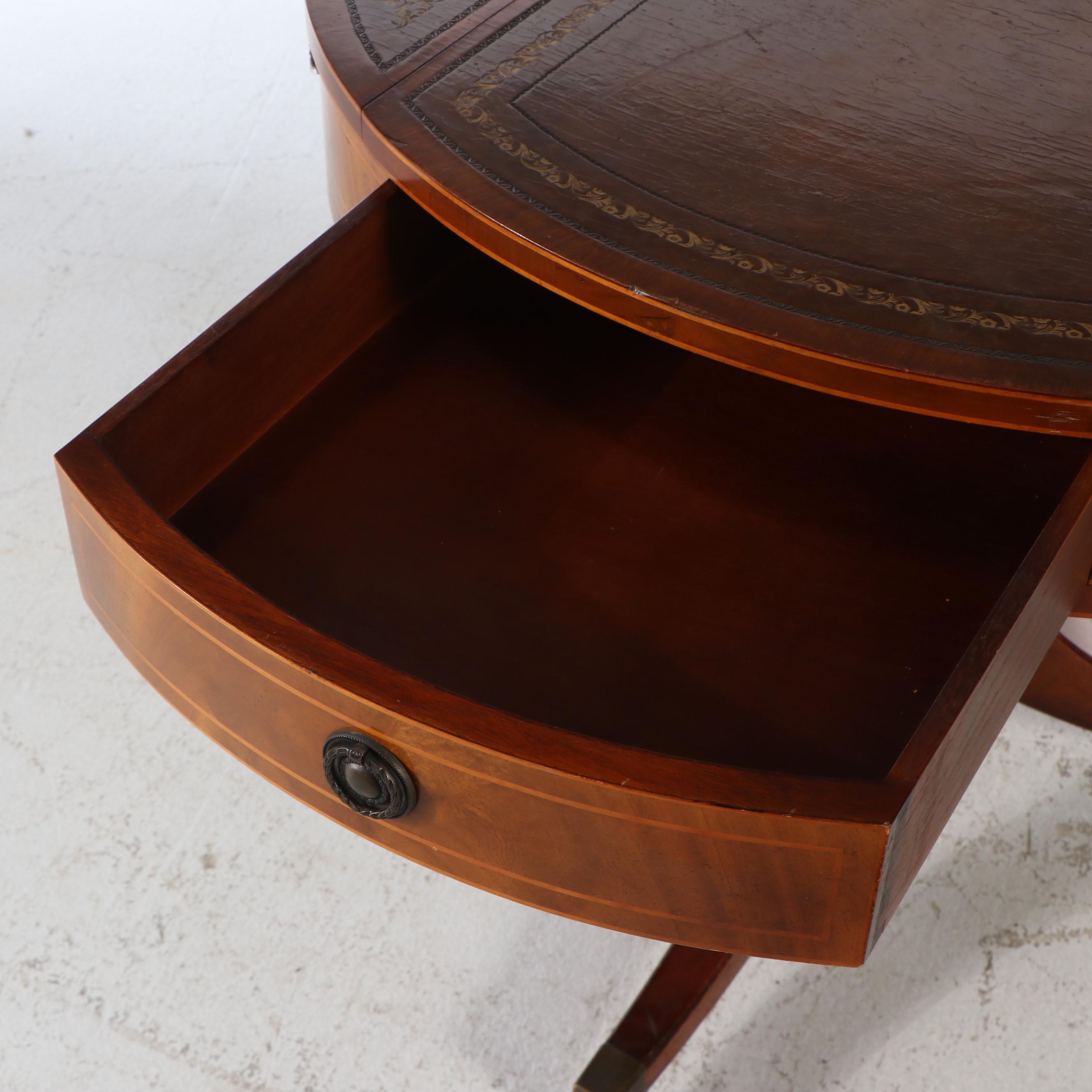 Regency Style Mahogany Center Table