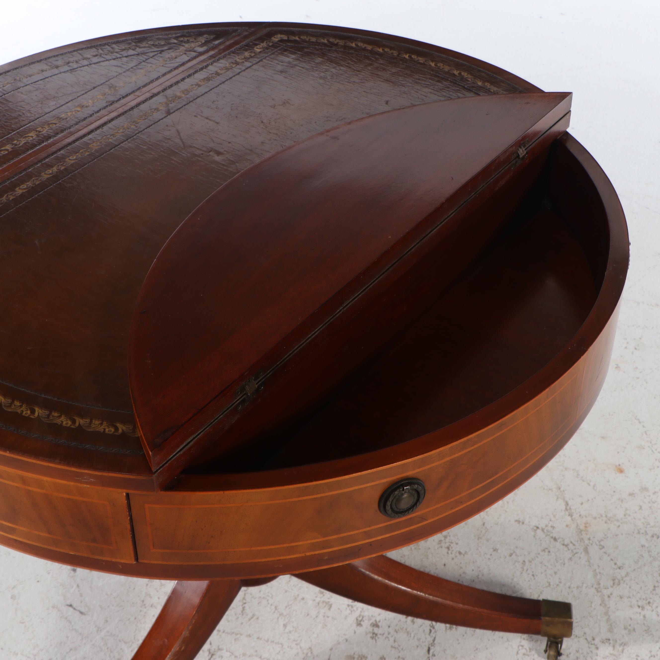 Regency Style Mahogany Center Table