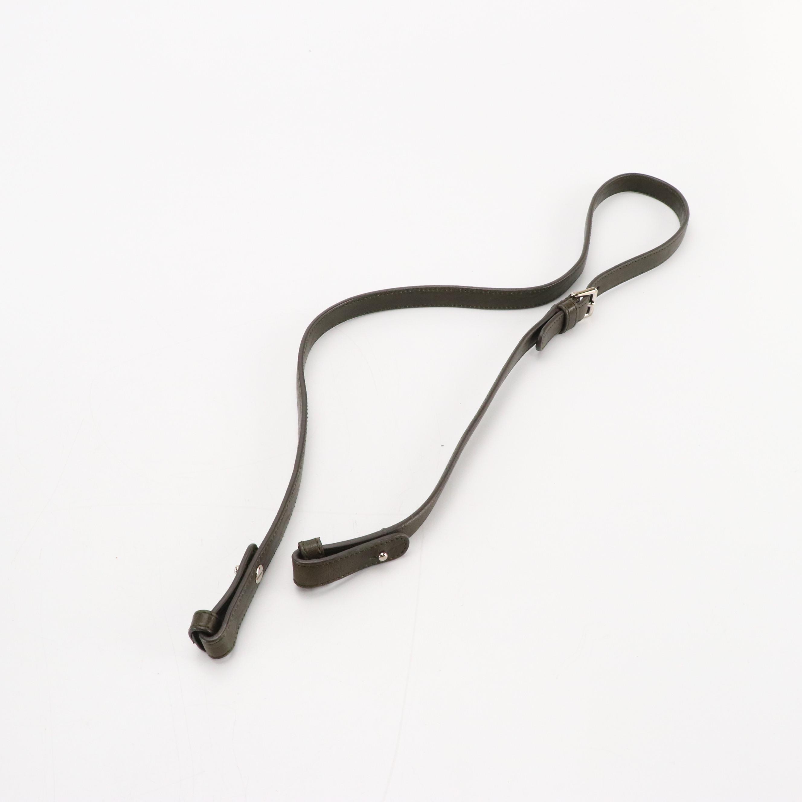 Rochas Embossed Leather Tote and Zip Pouch