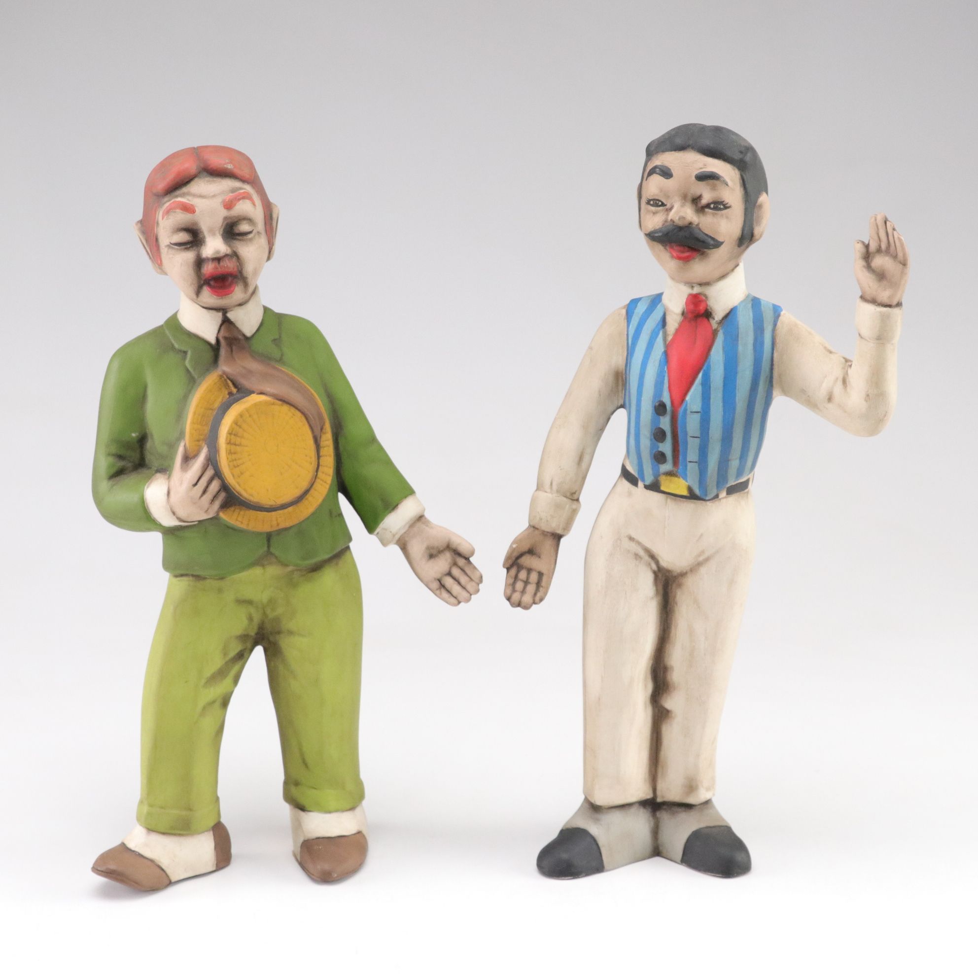 Emmett Kelly Jr. Bisque Figurines & Other Clown Collectibles