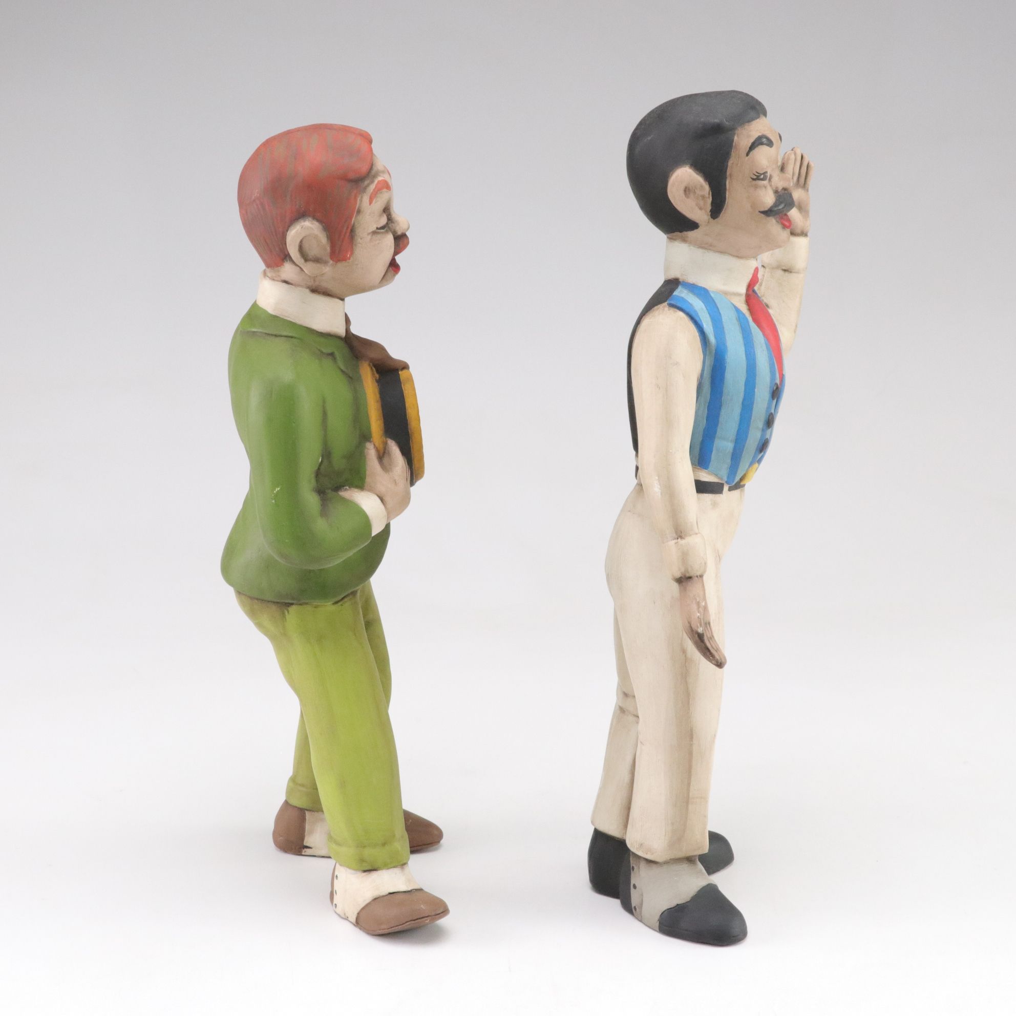 Emmett Kelly Jr. Bisque Figurines & Other Clown Collectibles