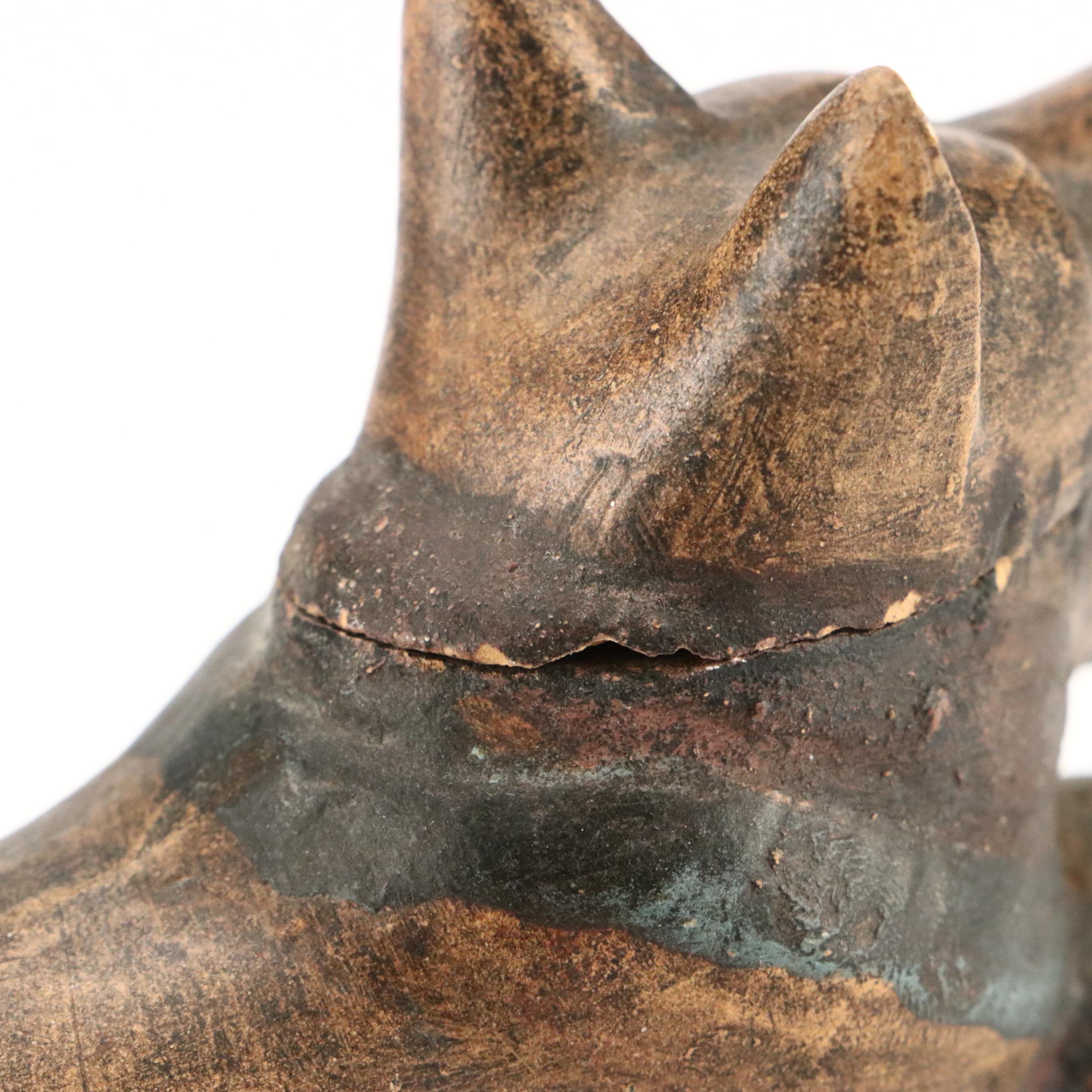 Chinese Dog and Puppy Ceramic Novelty Teapot