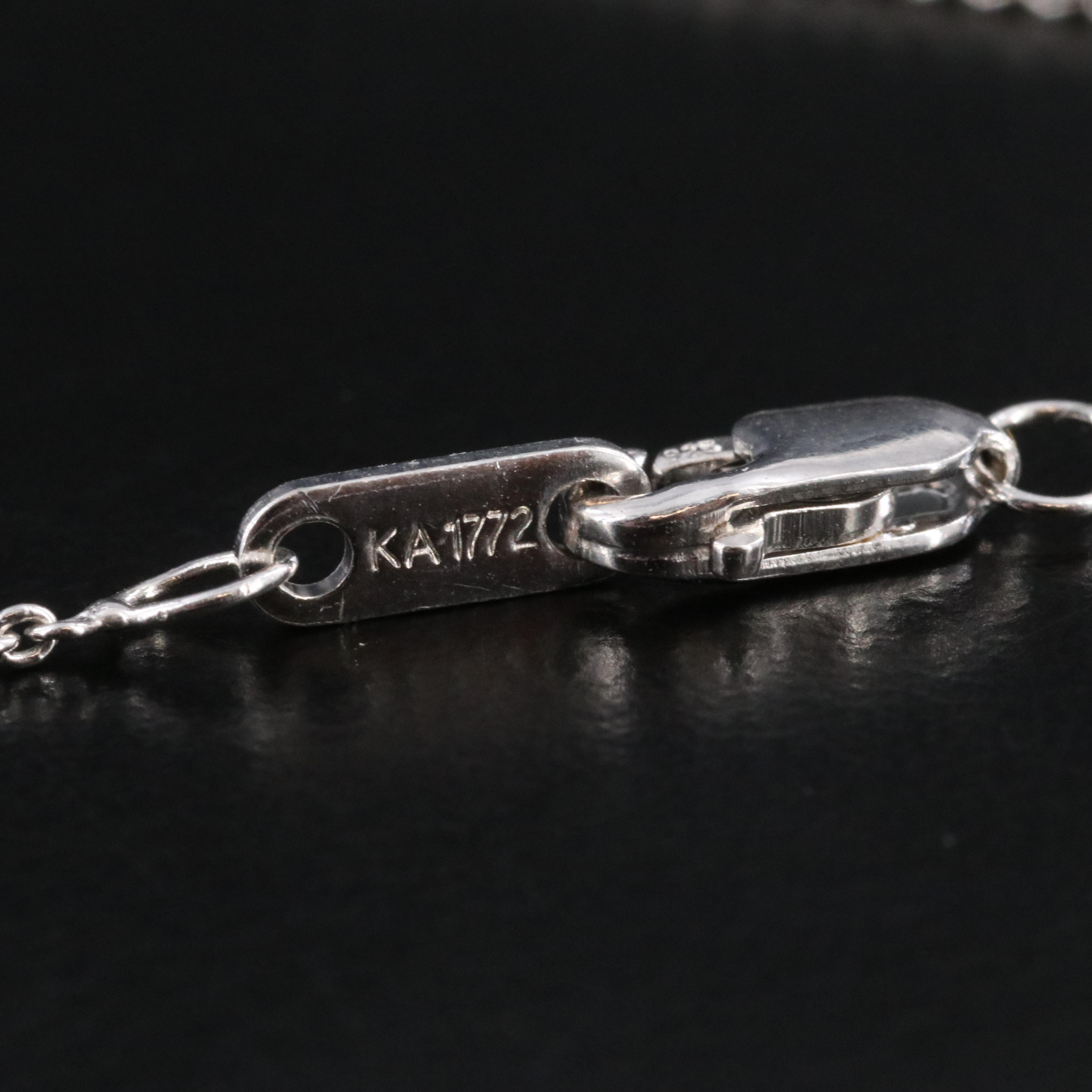 Sterling Diamond Heart Pendant Necklace Including Fancy Black Diamonds