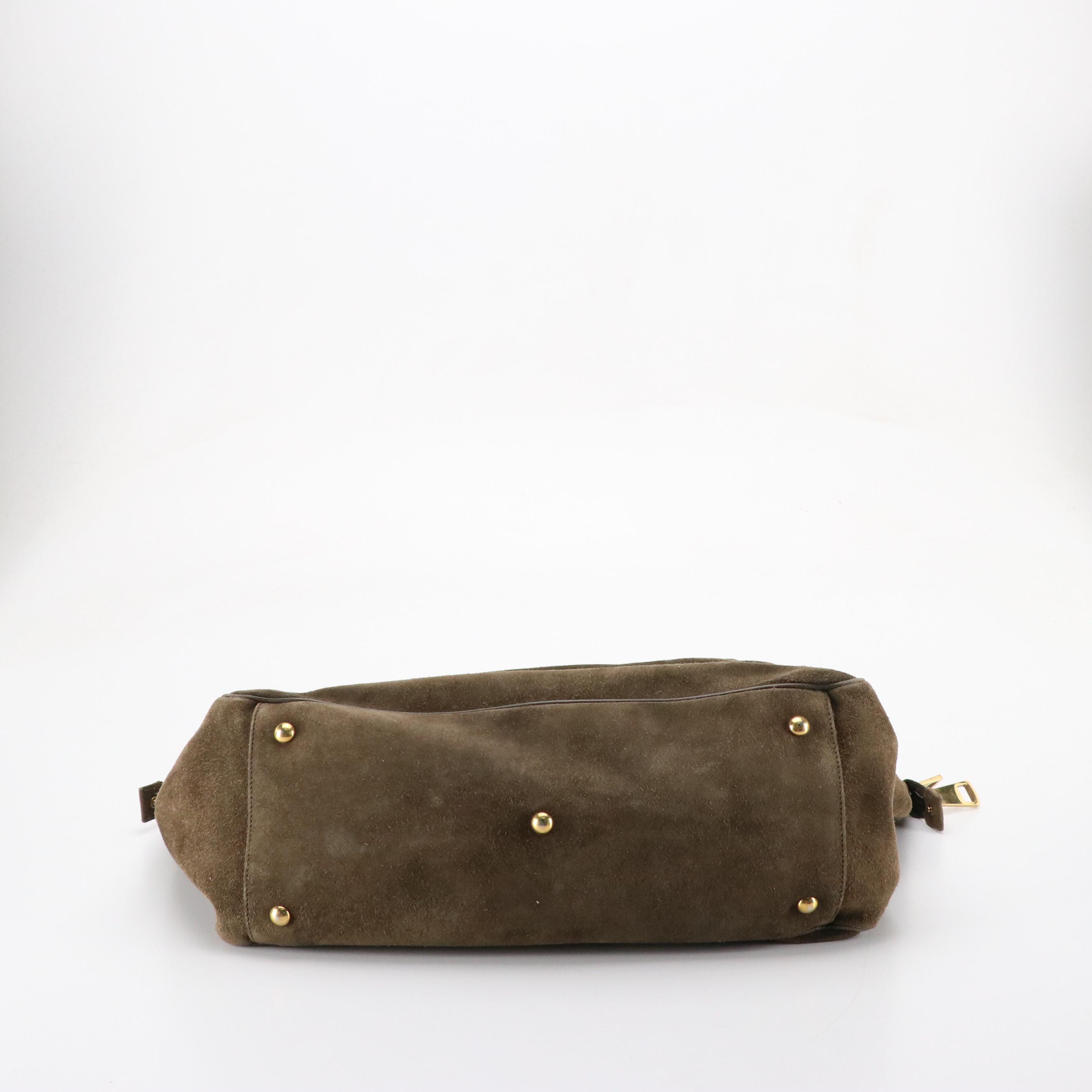 Gucci 1973 Medium Tote Bag in Suede