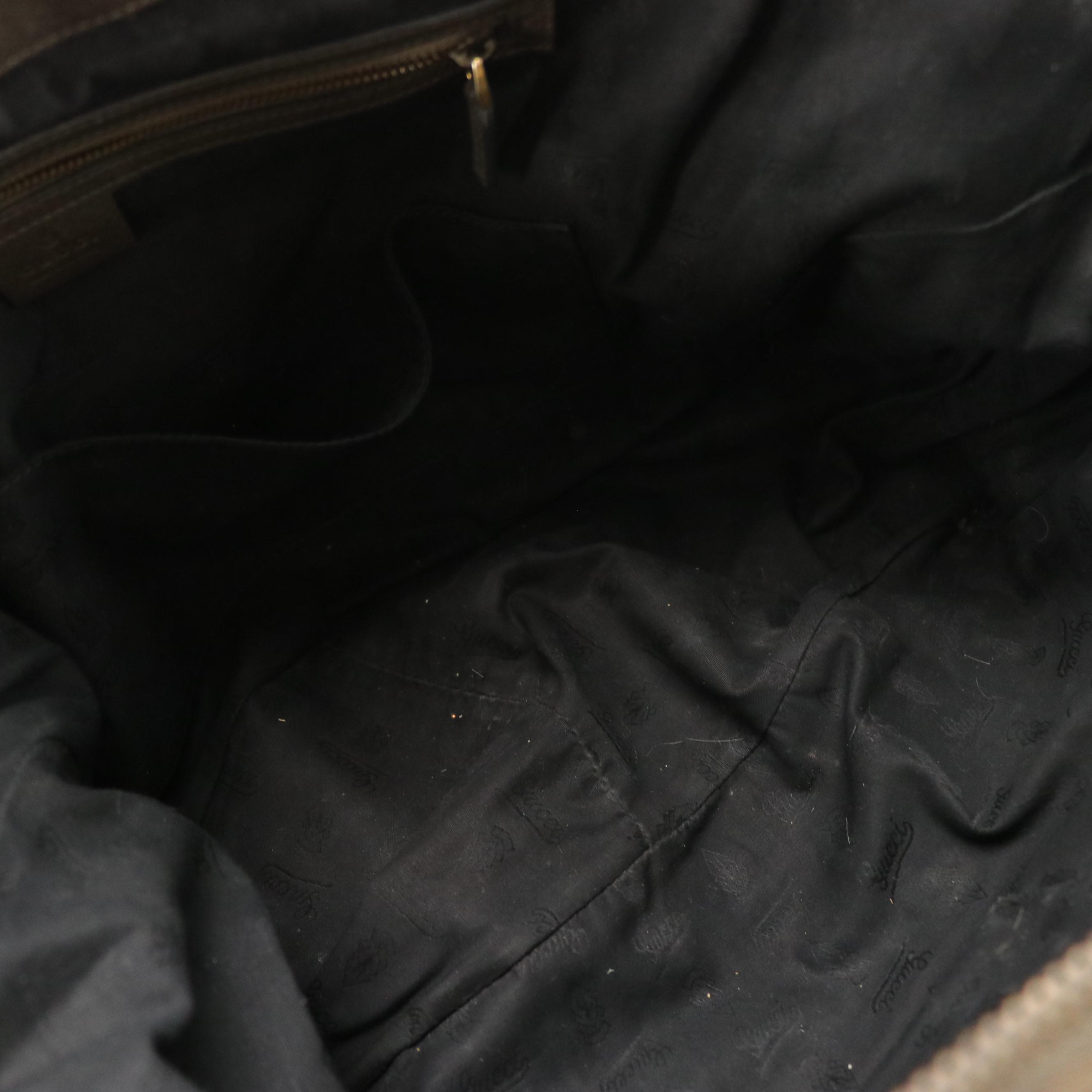 Gucci 1973 Medium Tote Bag in Suede