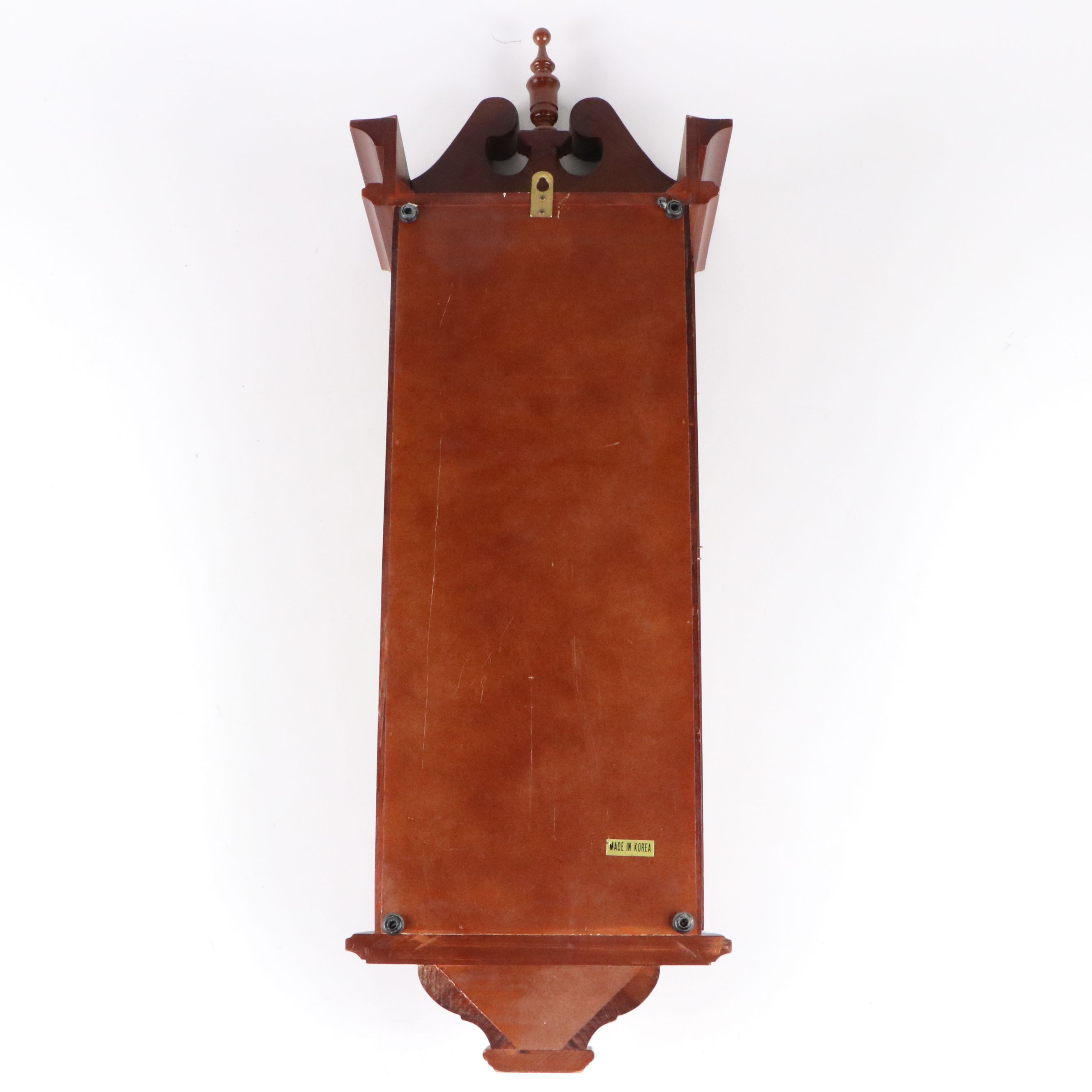 Louis XVI Style Wooden with Gilt Accents Wall Clock