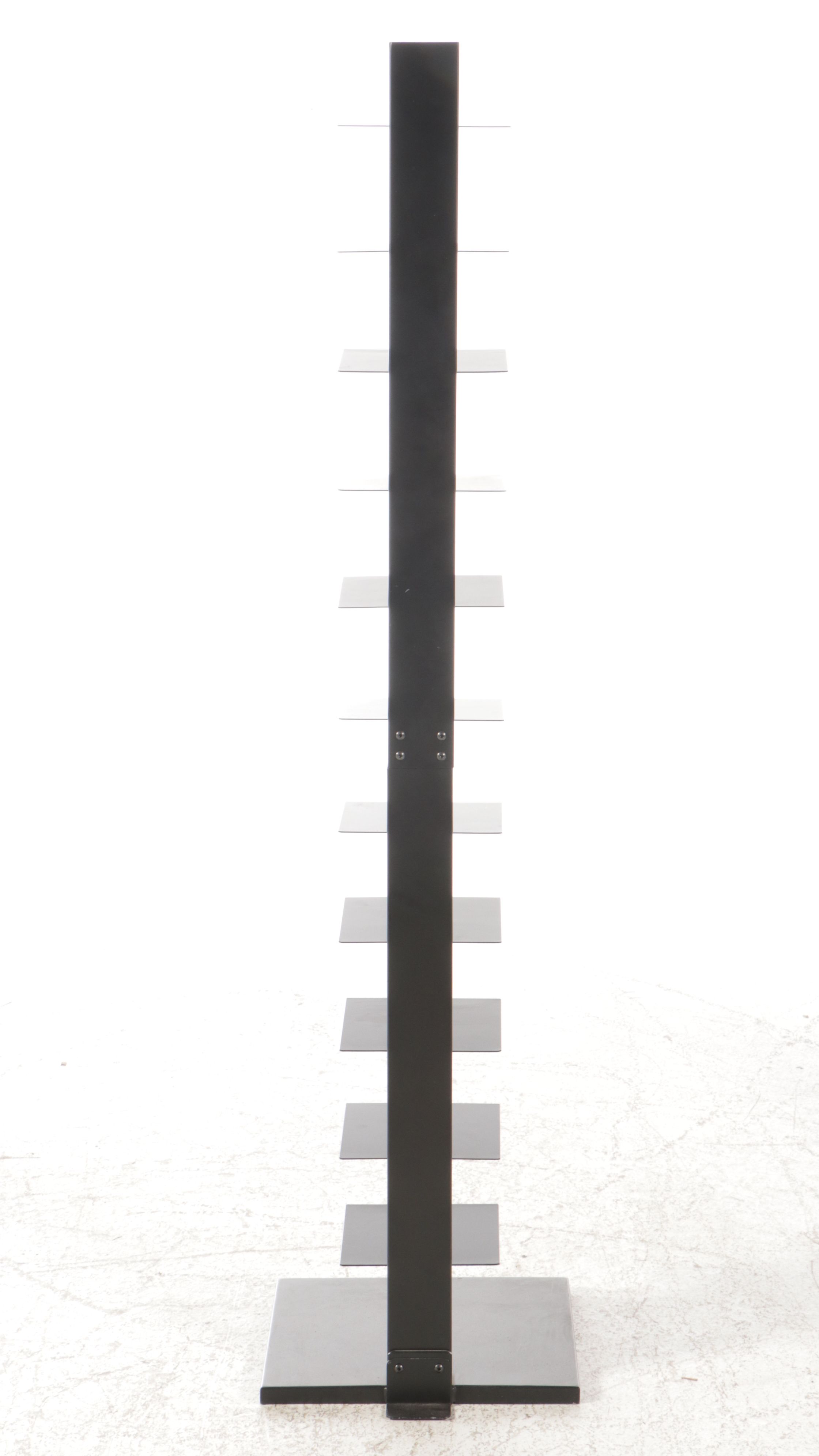 Two Modernist Style Metal Bookcases