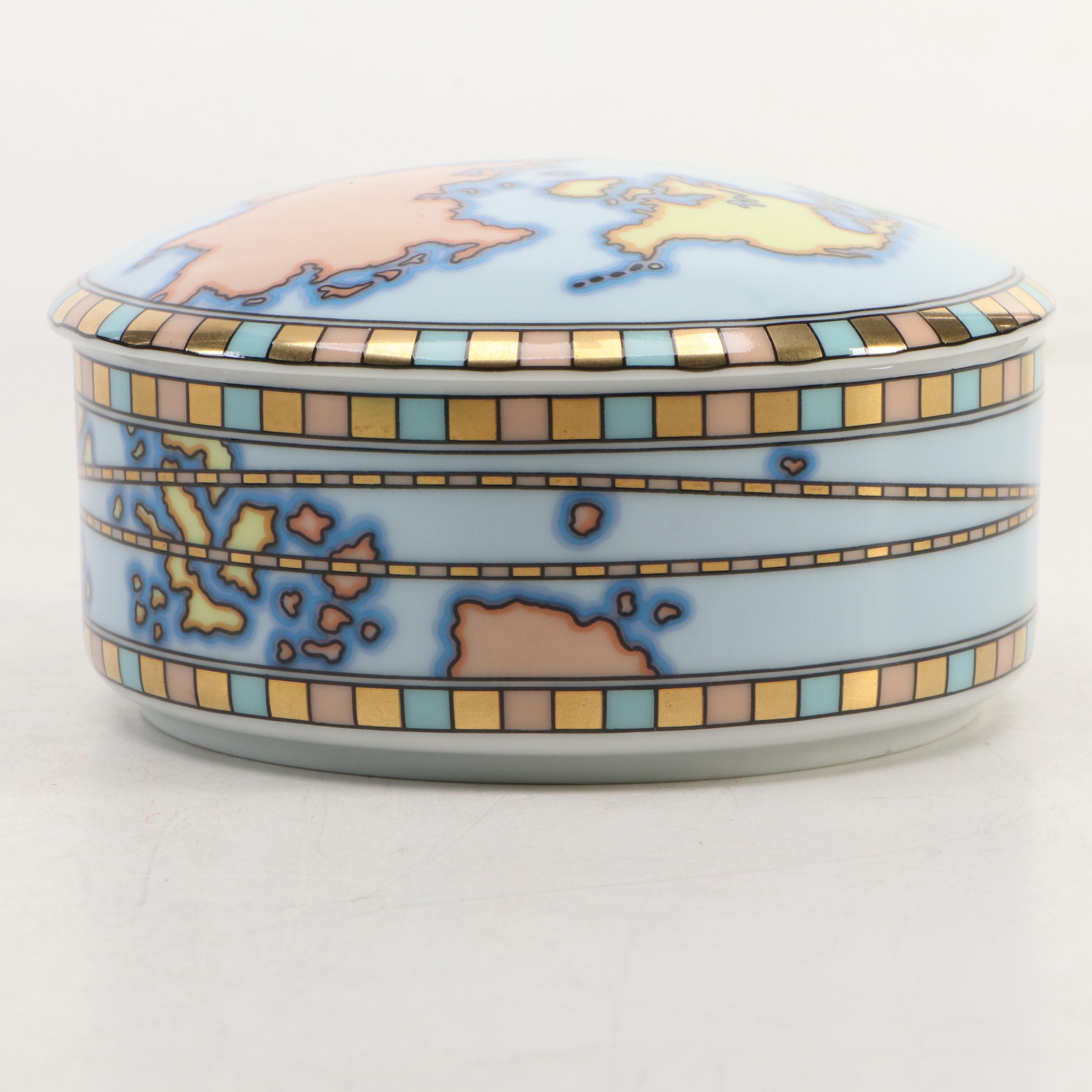 Tiffany & Co. for Henderson Global Investors Porcelain Globe Box