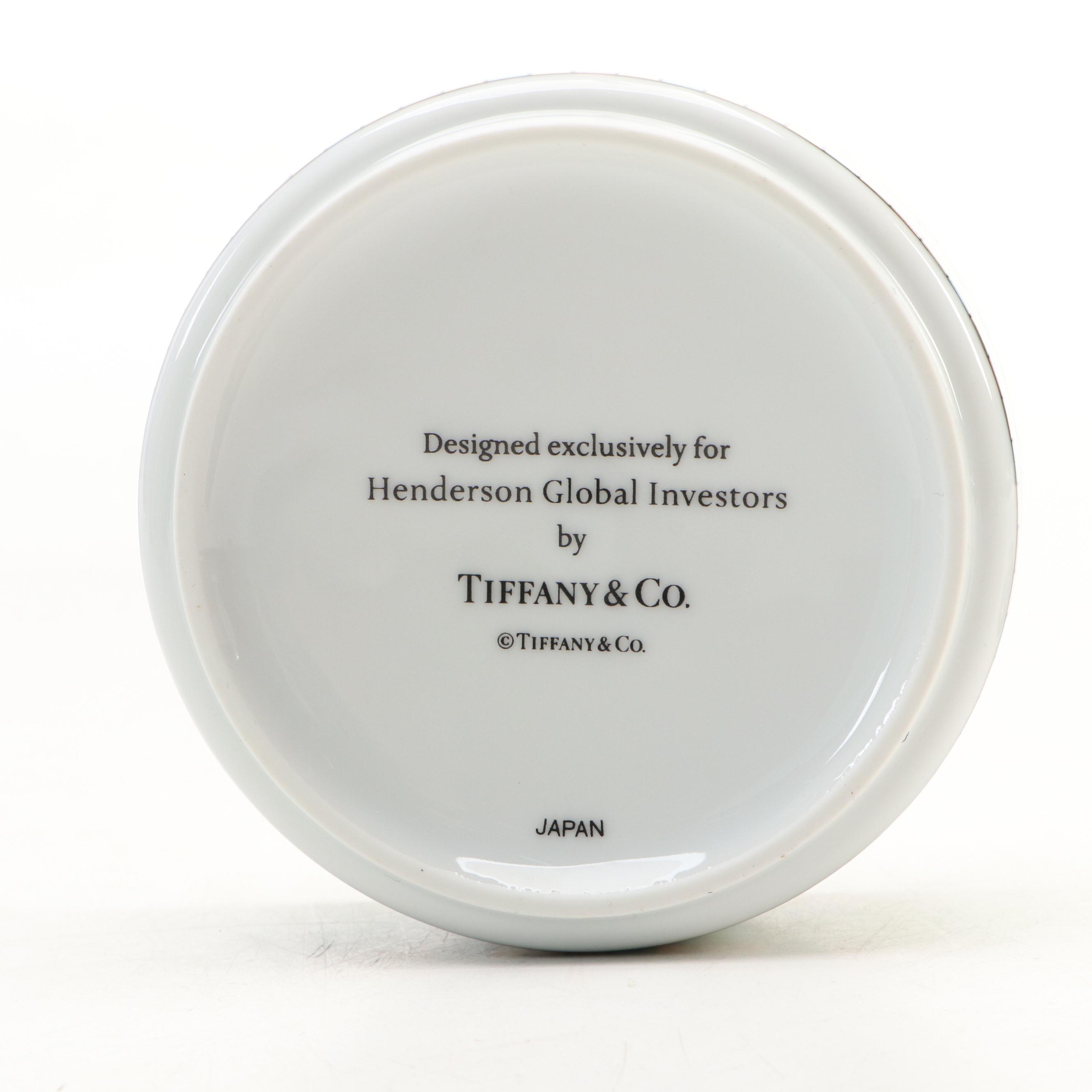Tiffany & Co. for Henderson Global Investors Porcelain Globe Box