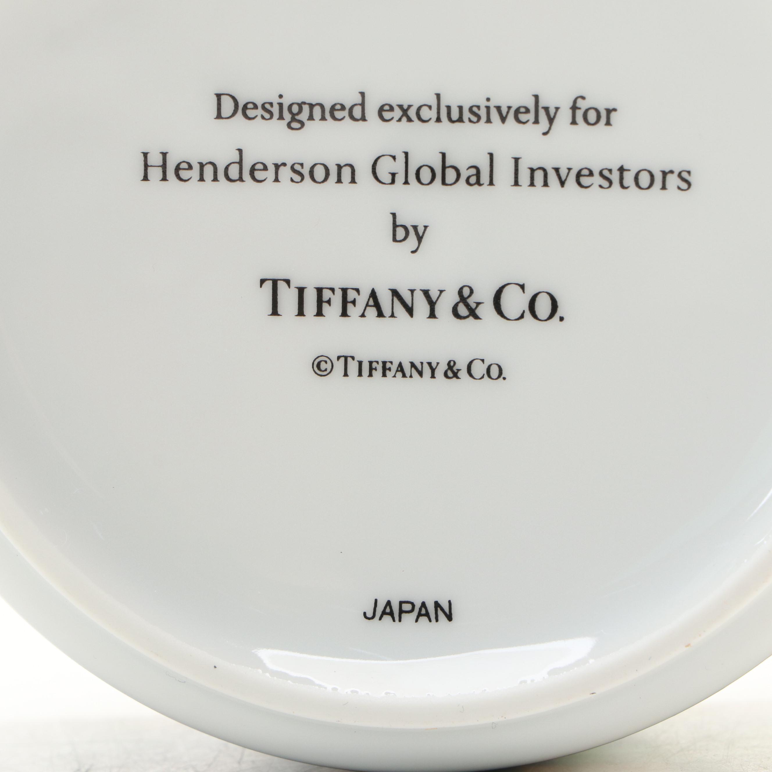 Tiffany & Co. for Henderson Global Investors Porcelain Globe Box