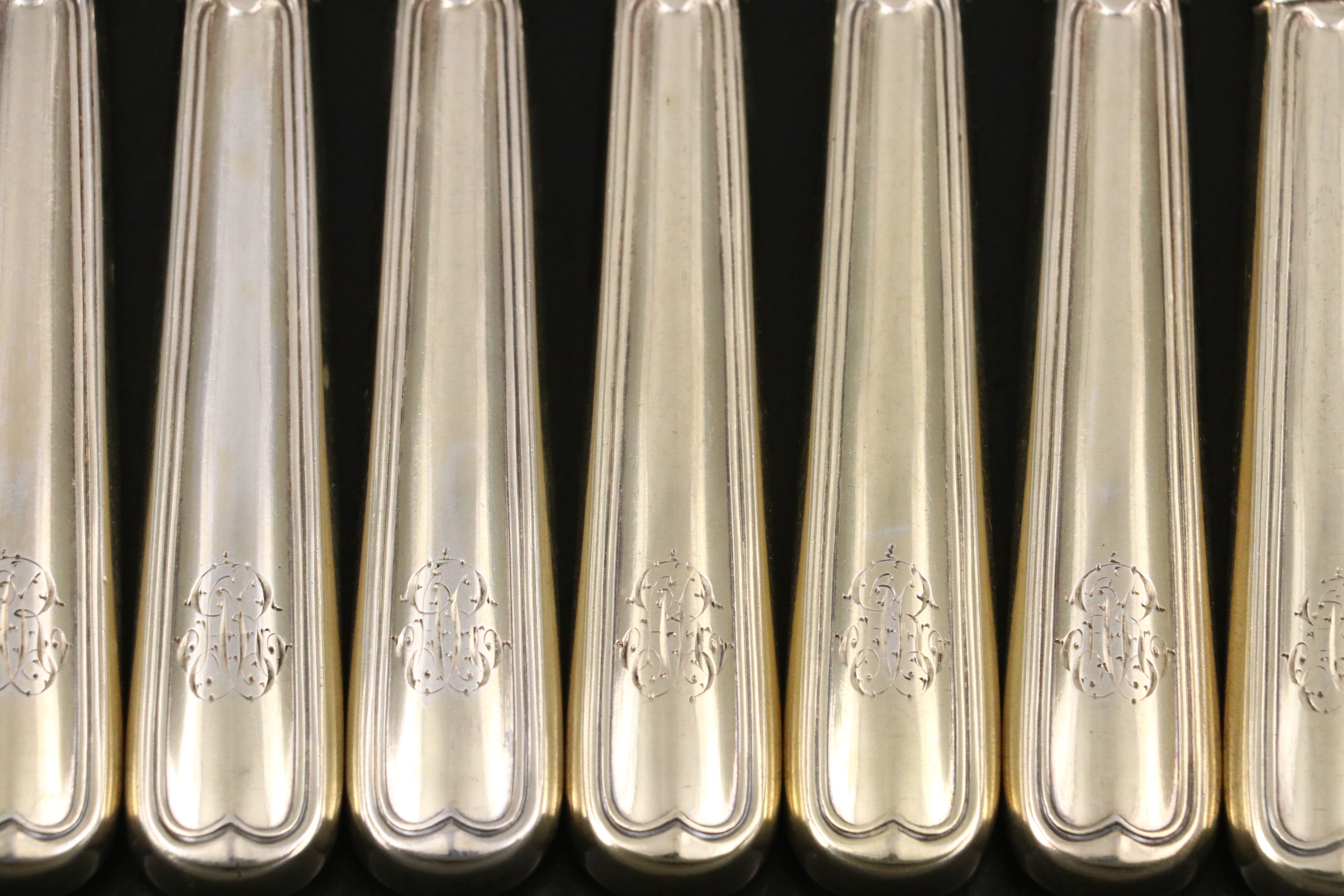 Leonhard & Fiegel German 800 Silver Knives