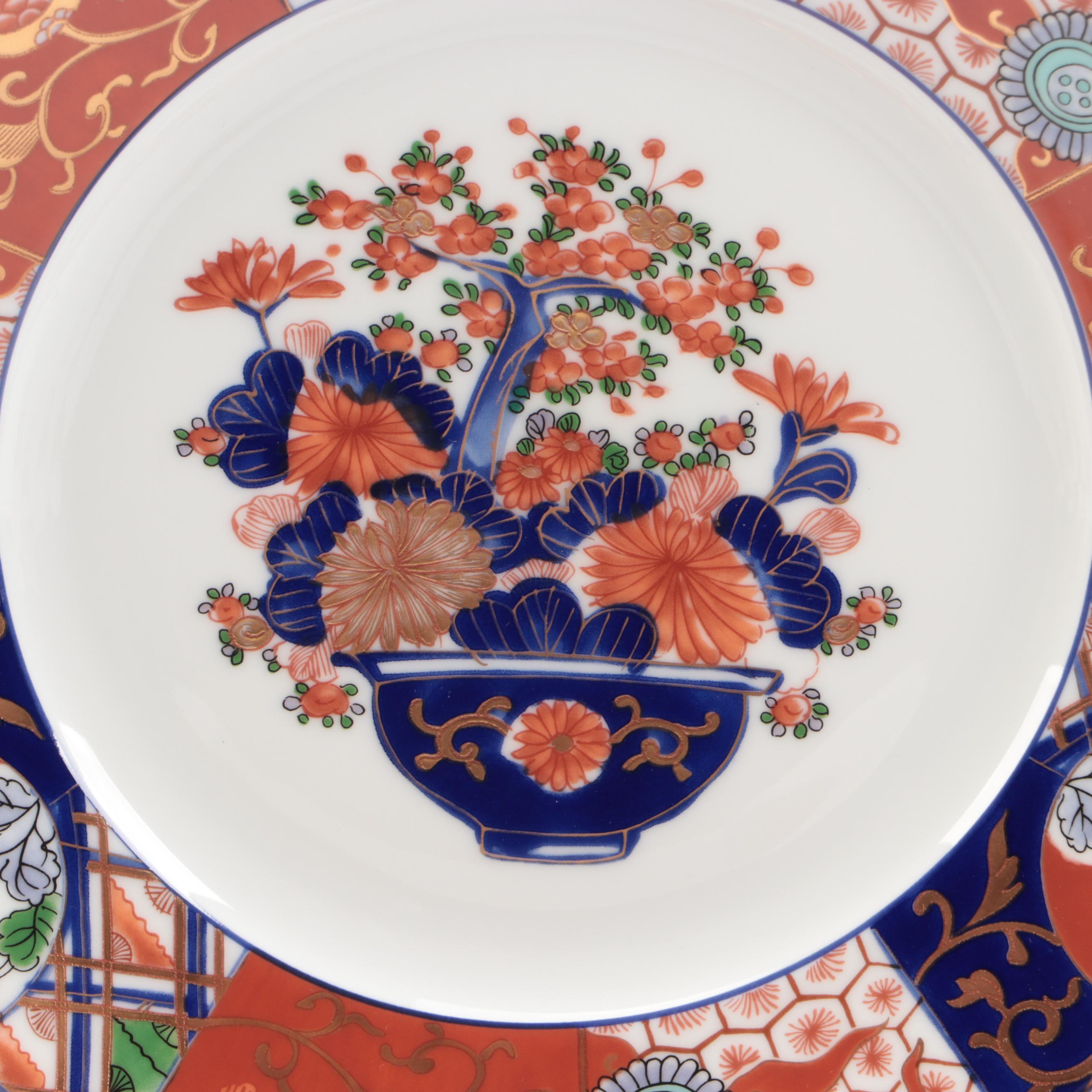 Raynaud "Pao Ting" French Gilt Porcelain Dinnerware