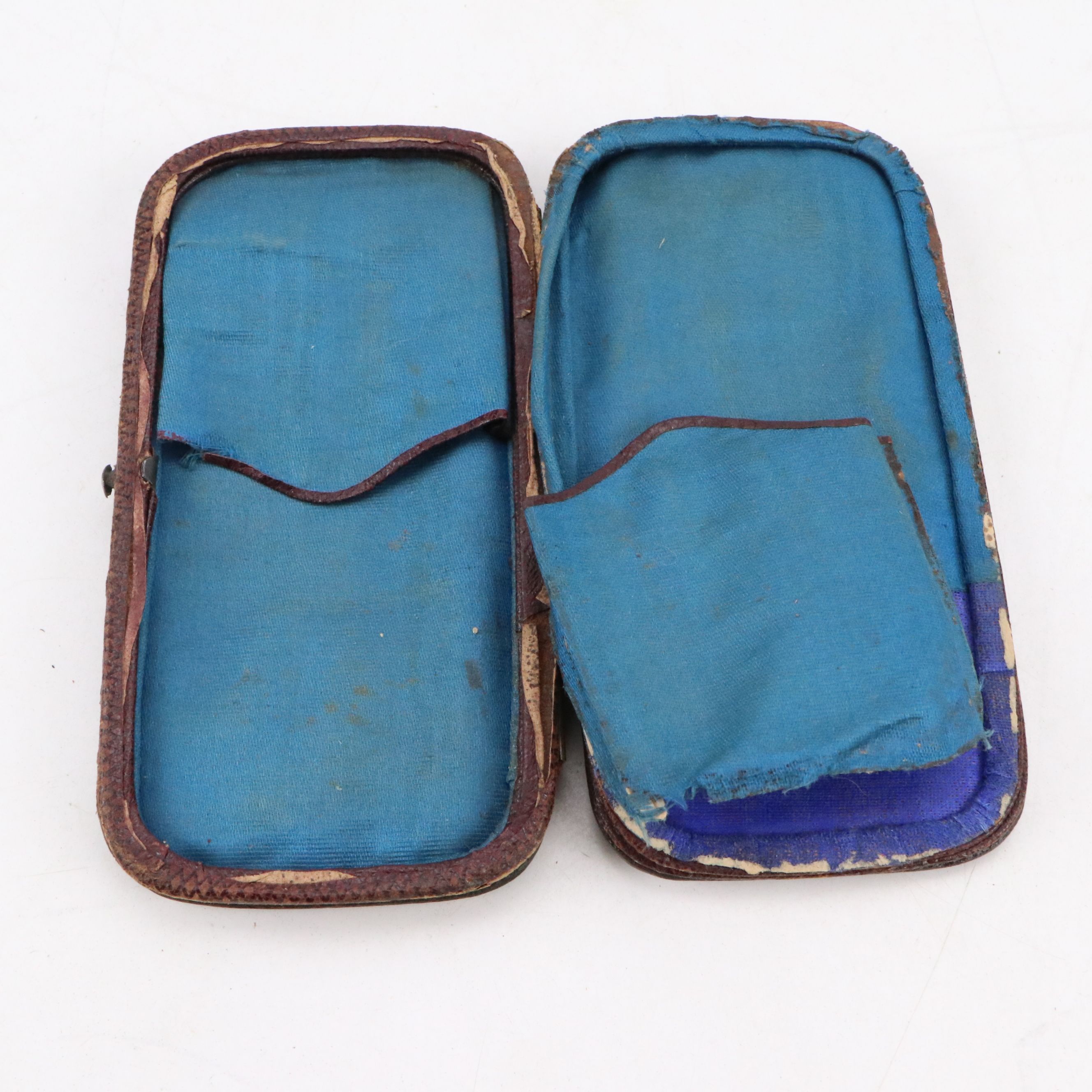 Continental Tortoiseshell Case with MOP and Silver Cartouche Inlay