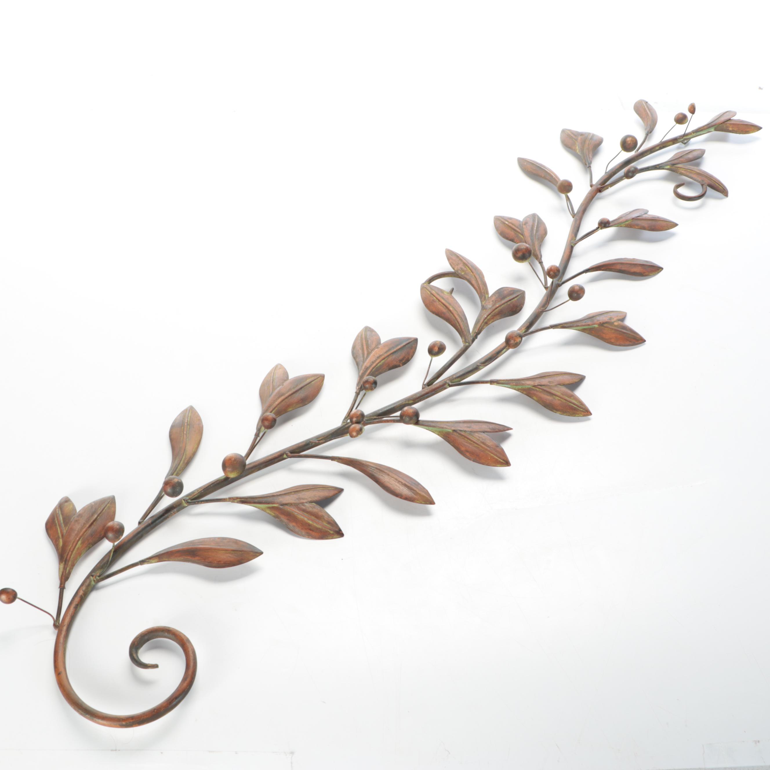 Olive Branch Metal Wall Hangings
