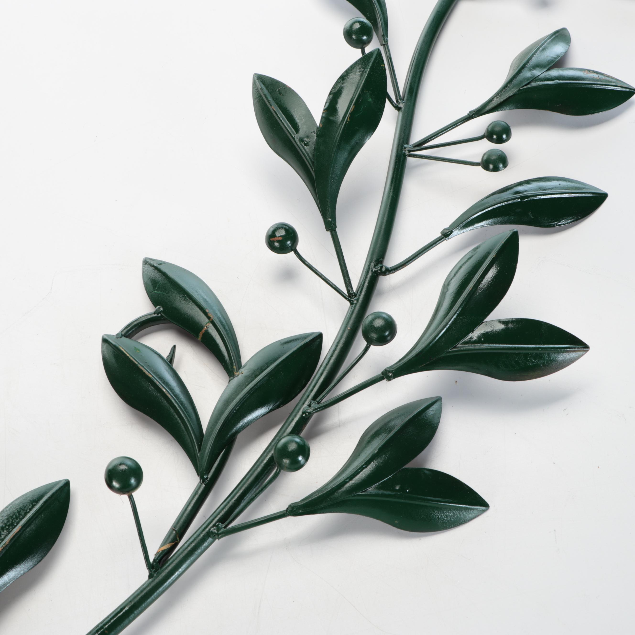 Olive Branch Metal Wall Hangings