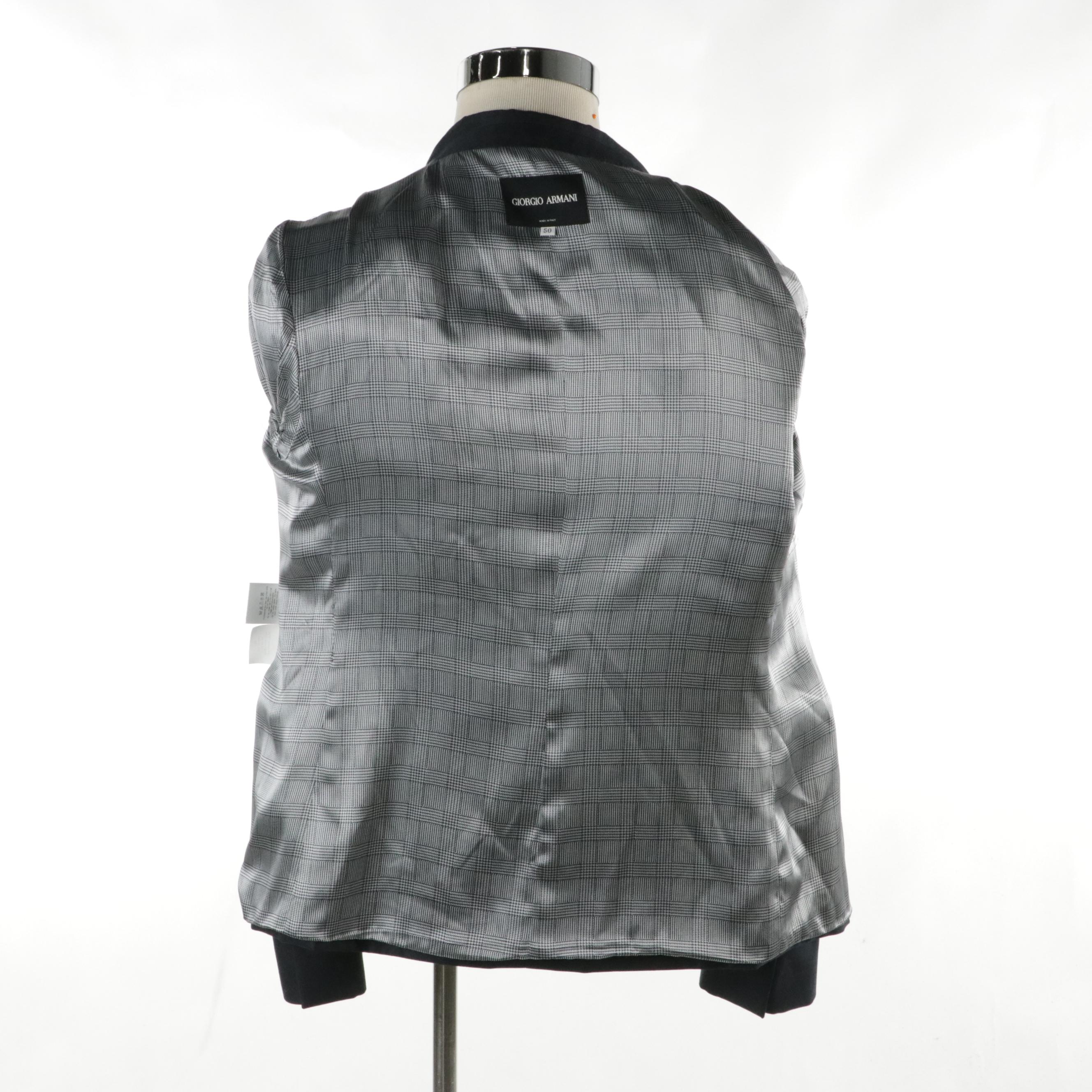 Men's Giorgio Armani Wool/Cashmere Blend Blazer, With Tags