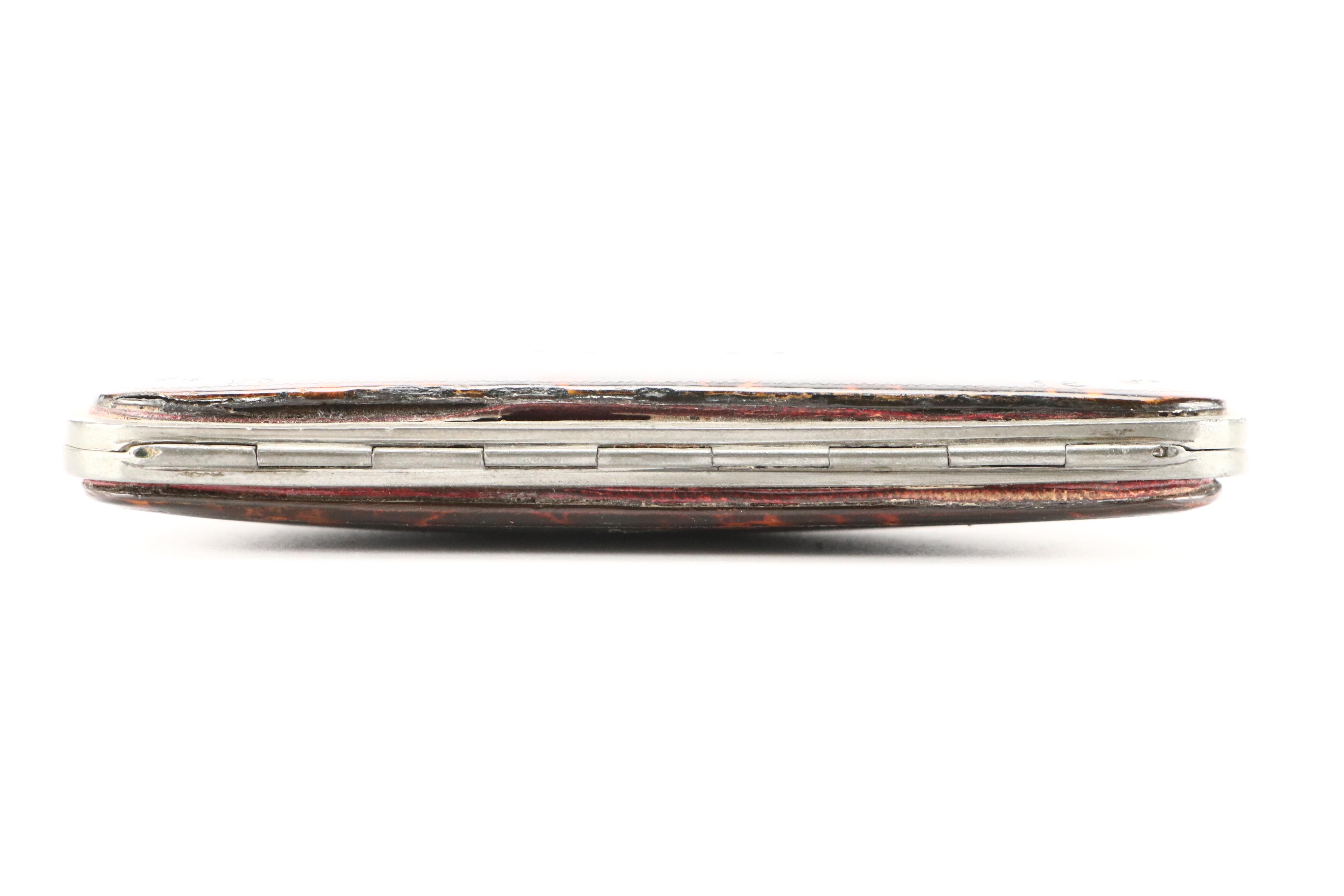 Continental Tortoiseshell and Abalone Spectacle Case, Late 19th/Early 20th C.