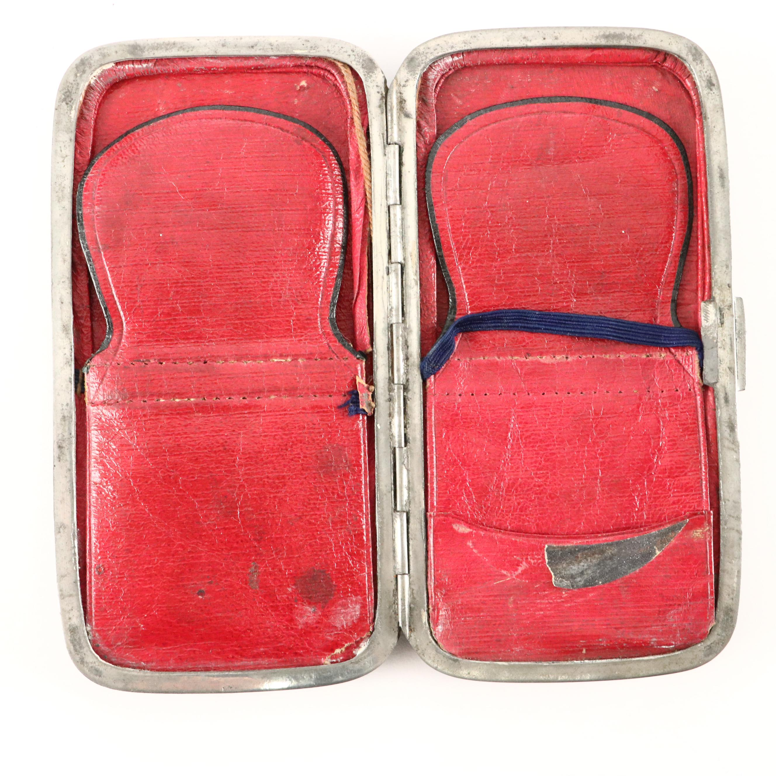 Continental Tortoiseshell and Abalone Spectacle Case, Late 19th/Early 20th C.