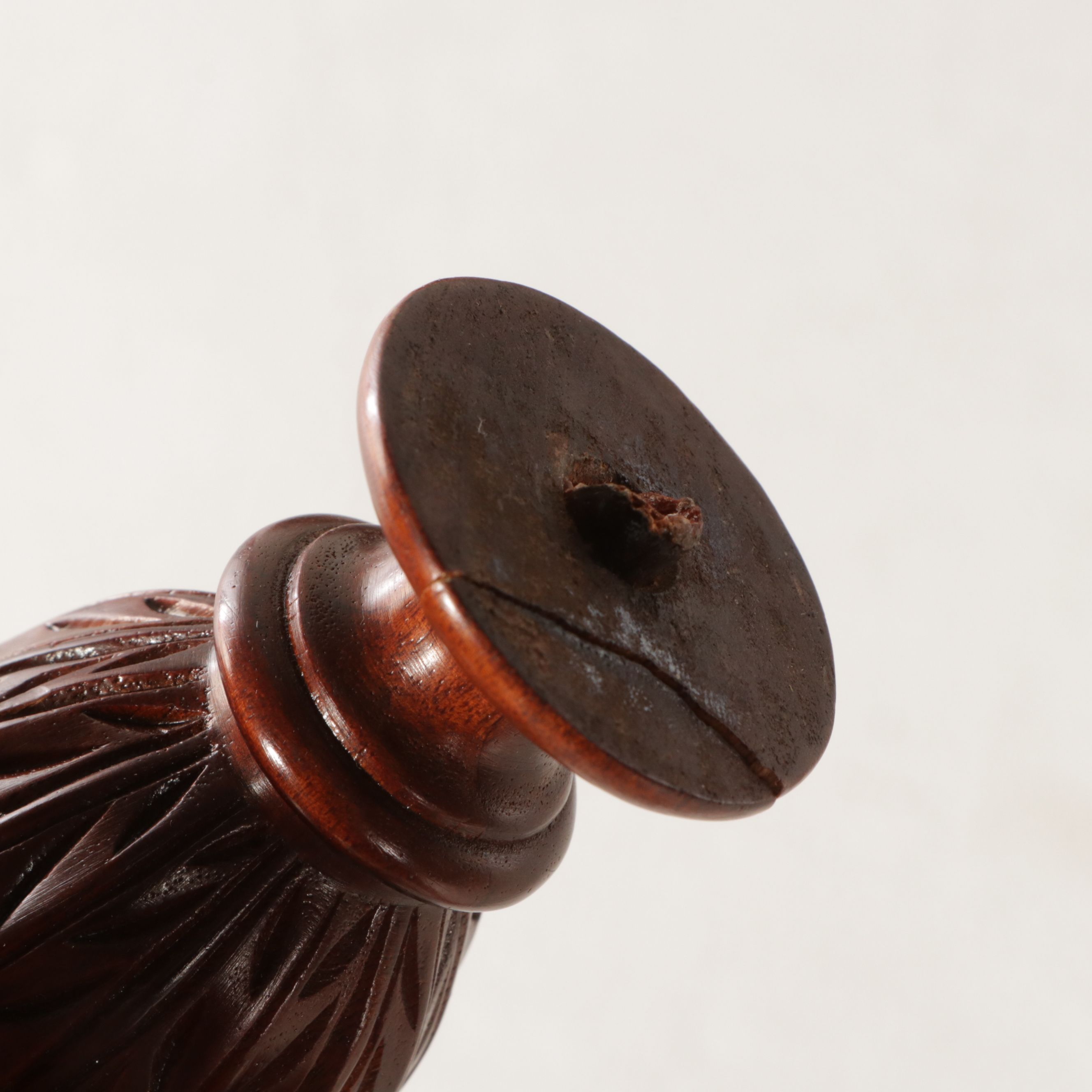 Federal Style Cherry Four-Poster Queen Size Bed, Mid to Late 20th Century