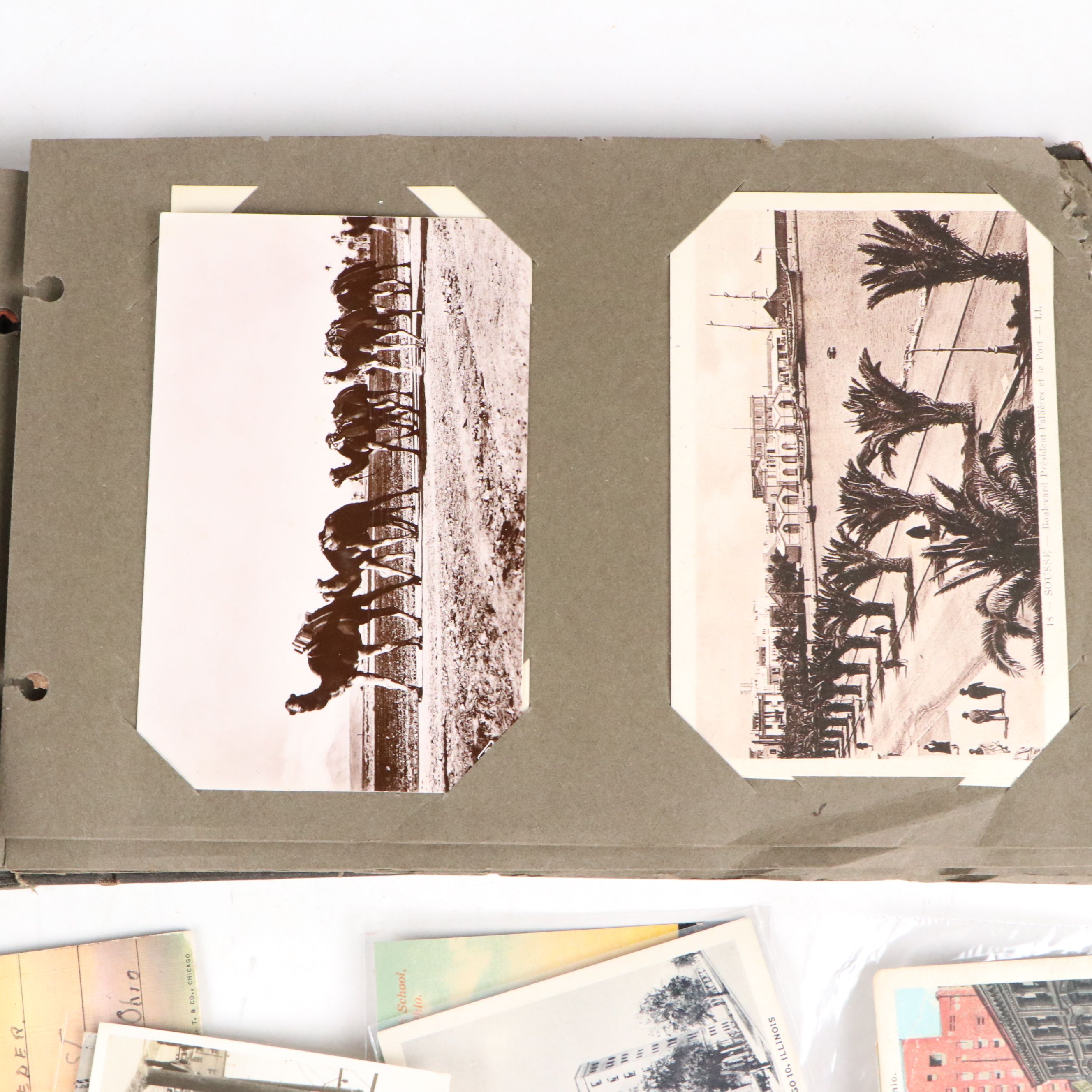 Cincinnati with Other Souvenir Postcards, Early to Mid-20th Century