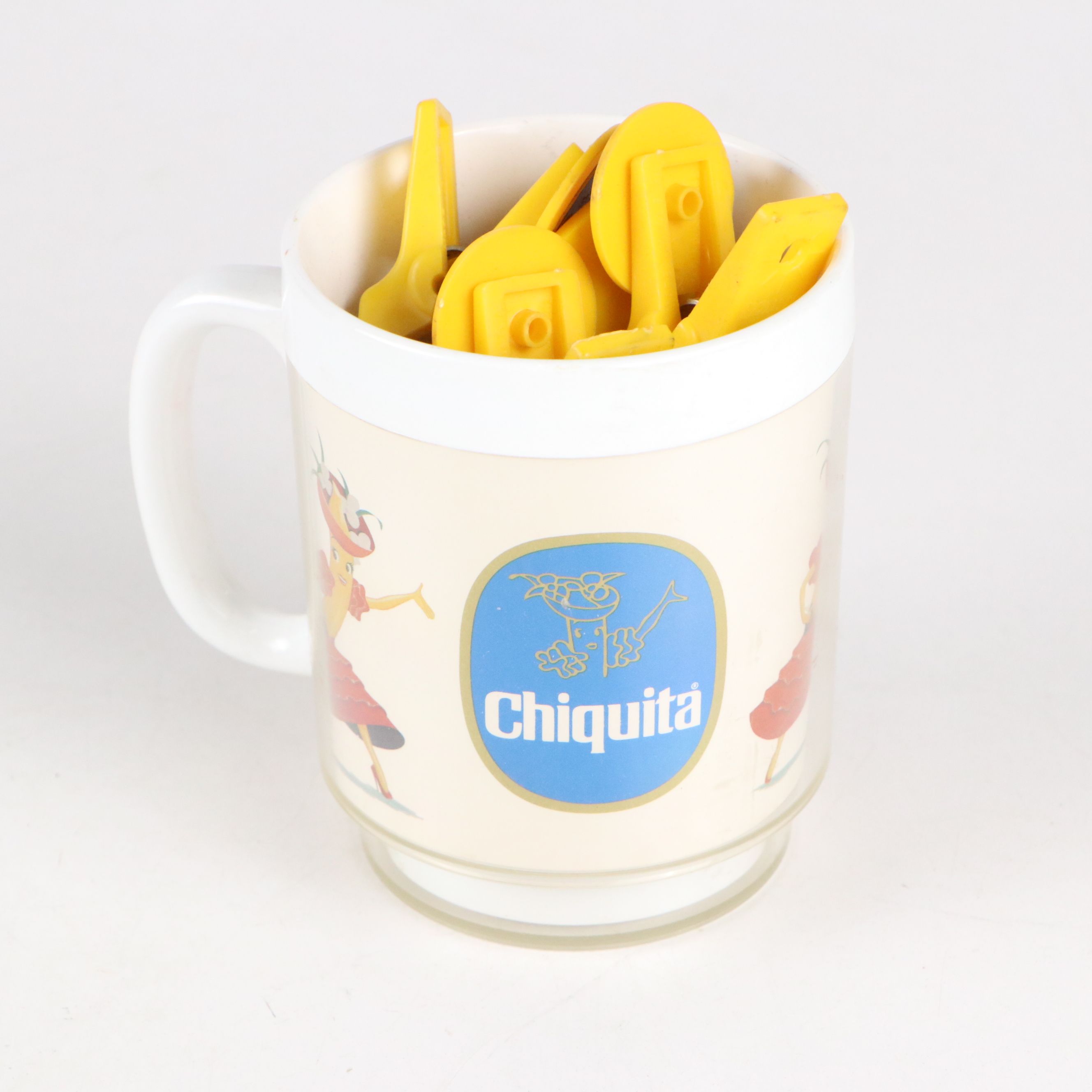 Chiquita Advertising Clips, Luggage Tags, Mug, Key Chains and More