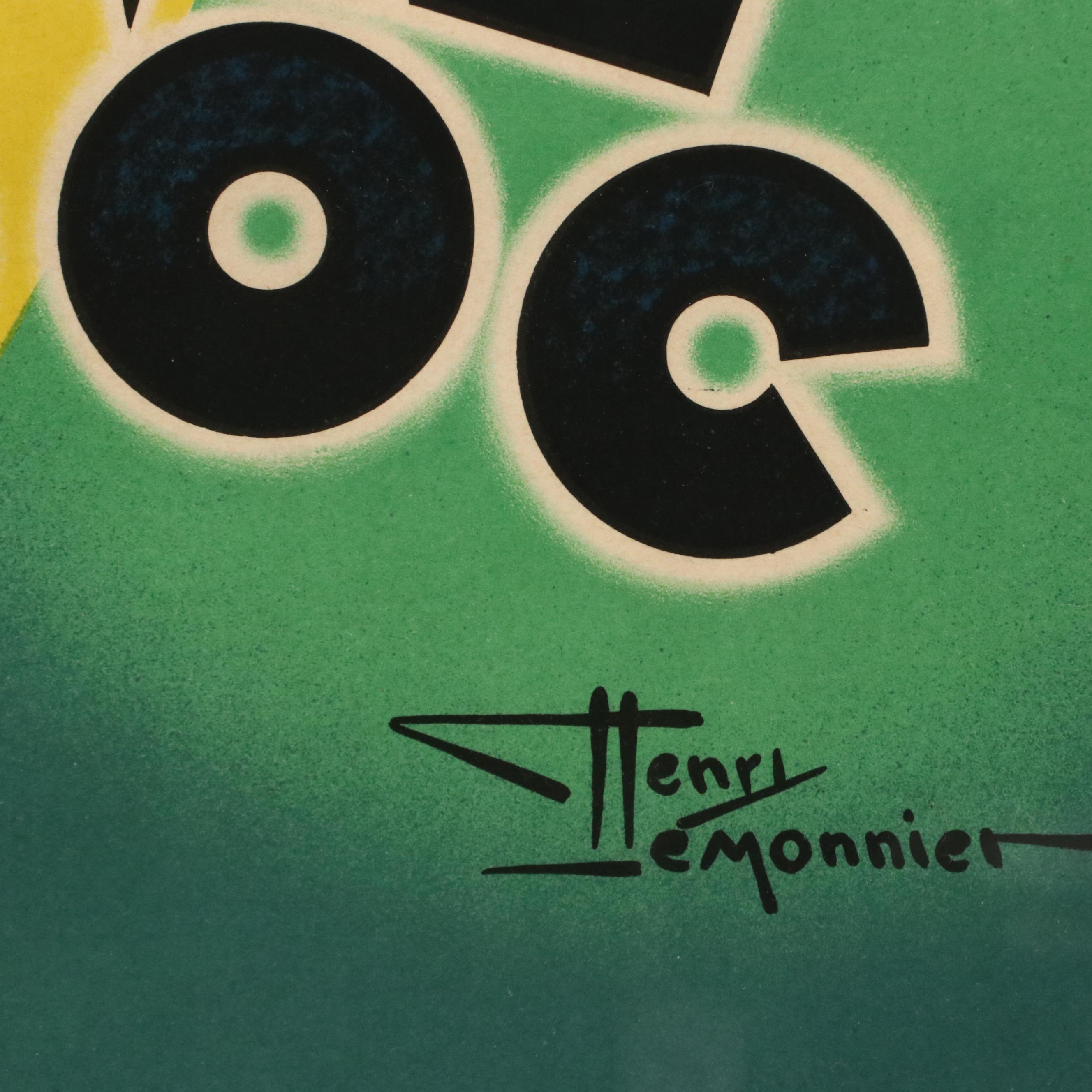 French Advertisement Poster "Liqueur Cordial-Médoc," Circa 1938