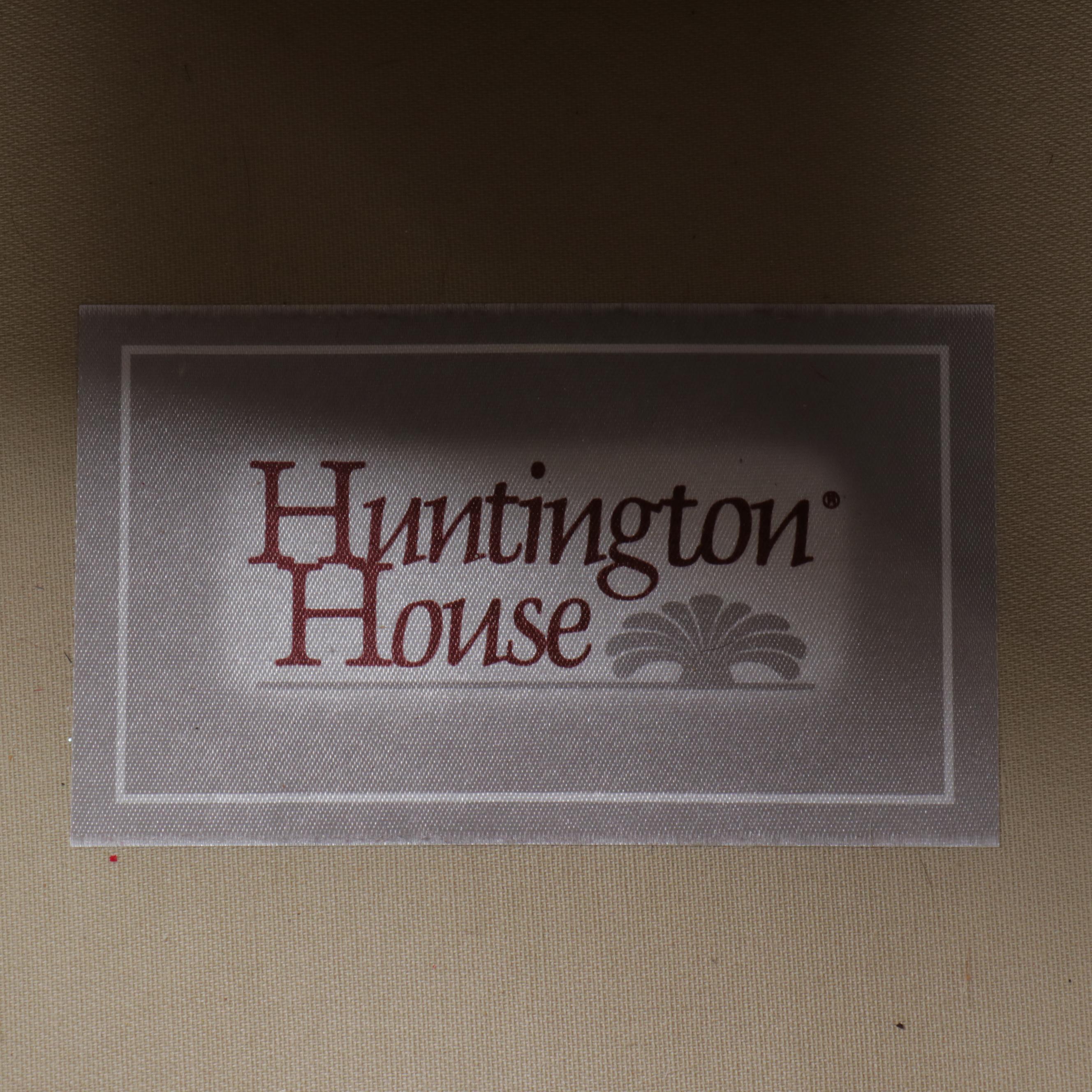 Huntington House Chippendale Style Paw Foot Wingback Chair