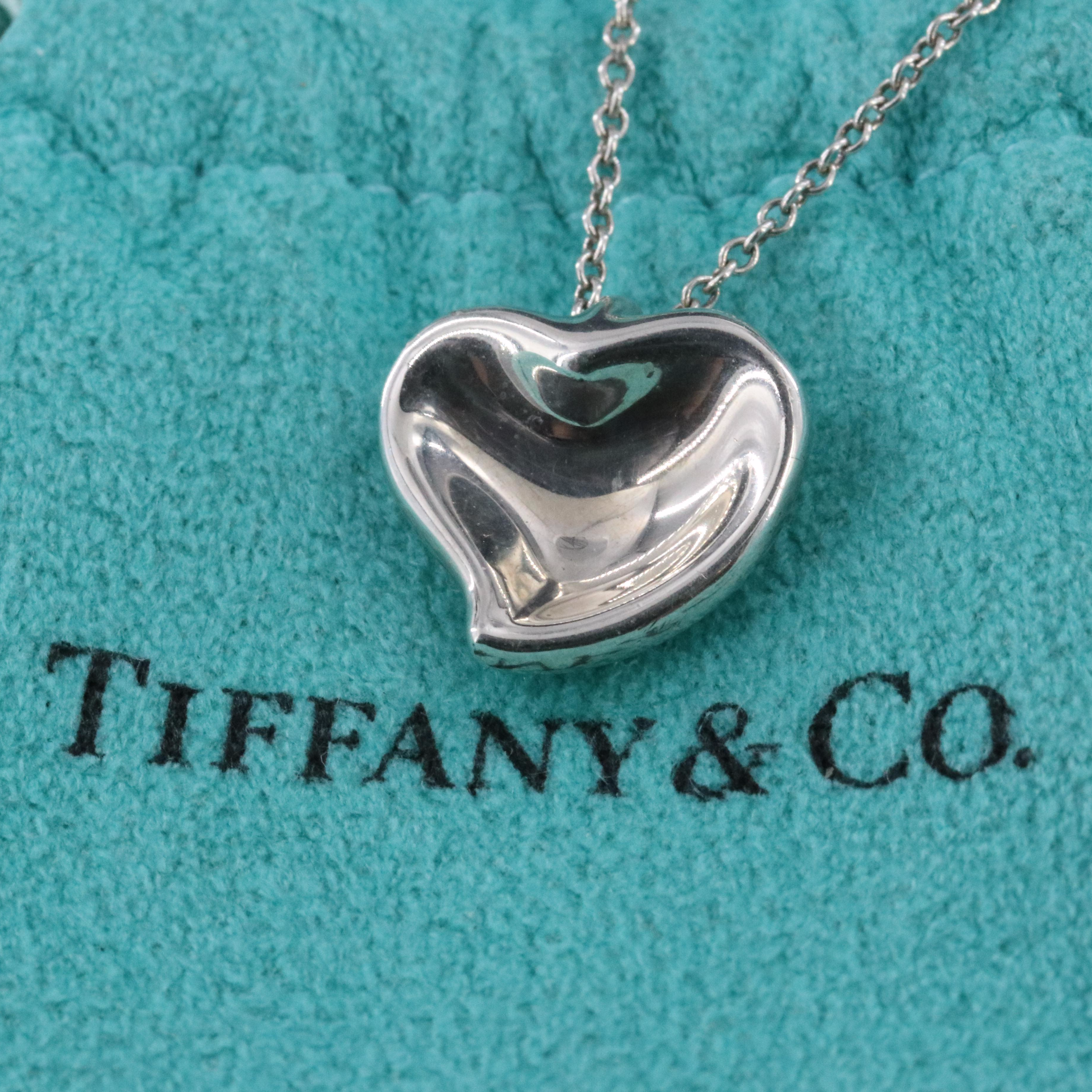 Elsa Peretti for Tiffany & Co. Full Heart Sterling Necklace
