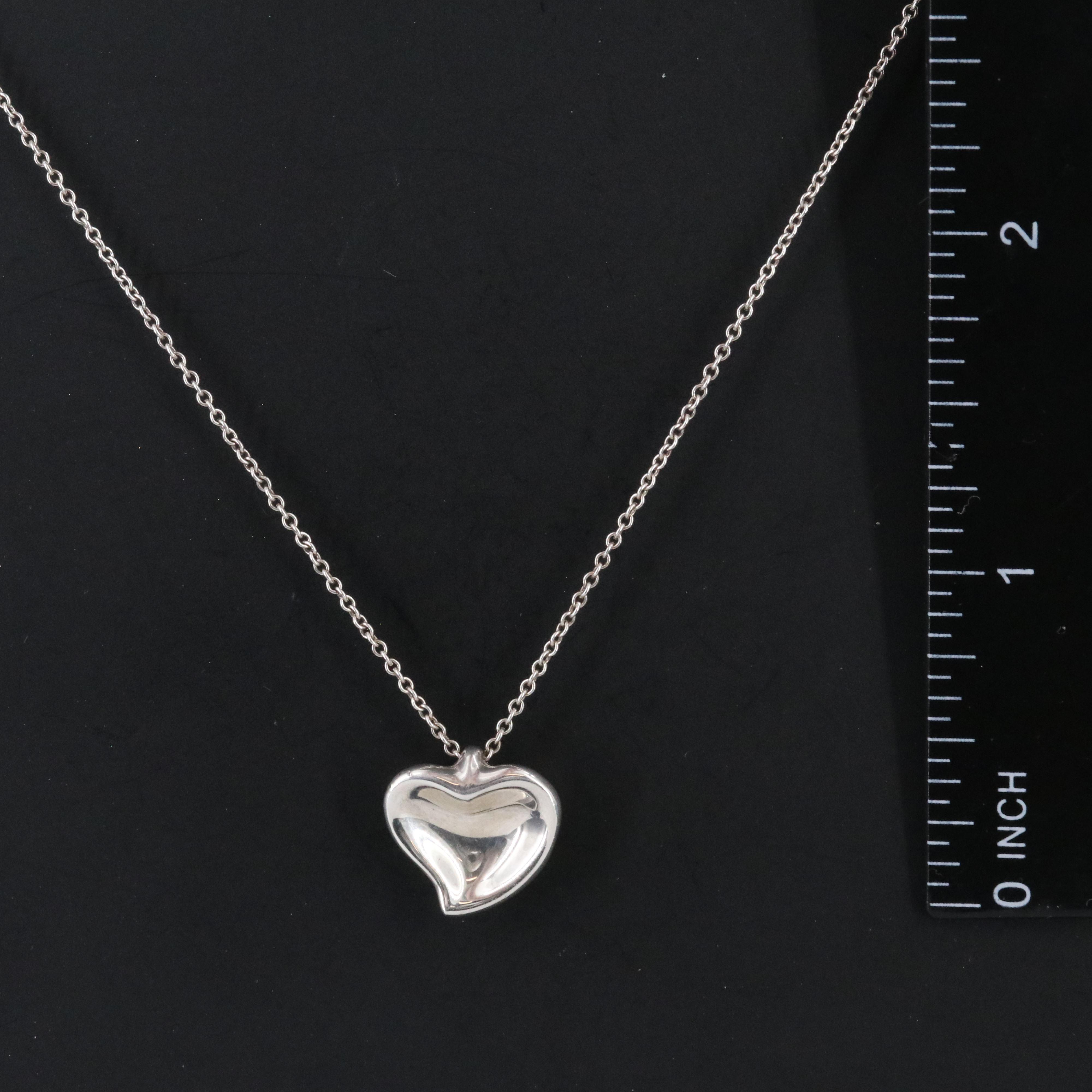 Elsa Peretti for Tiffany & Co. Full Heart Sterling Necklace
