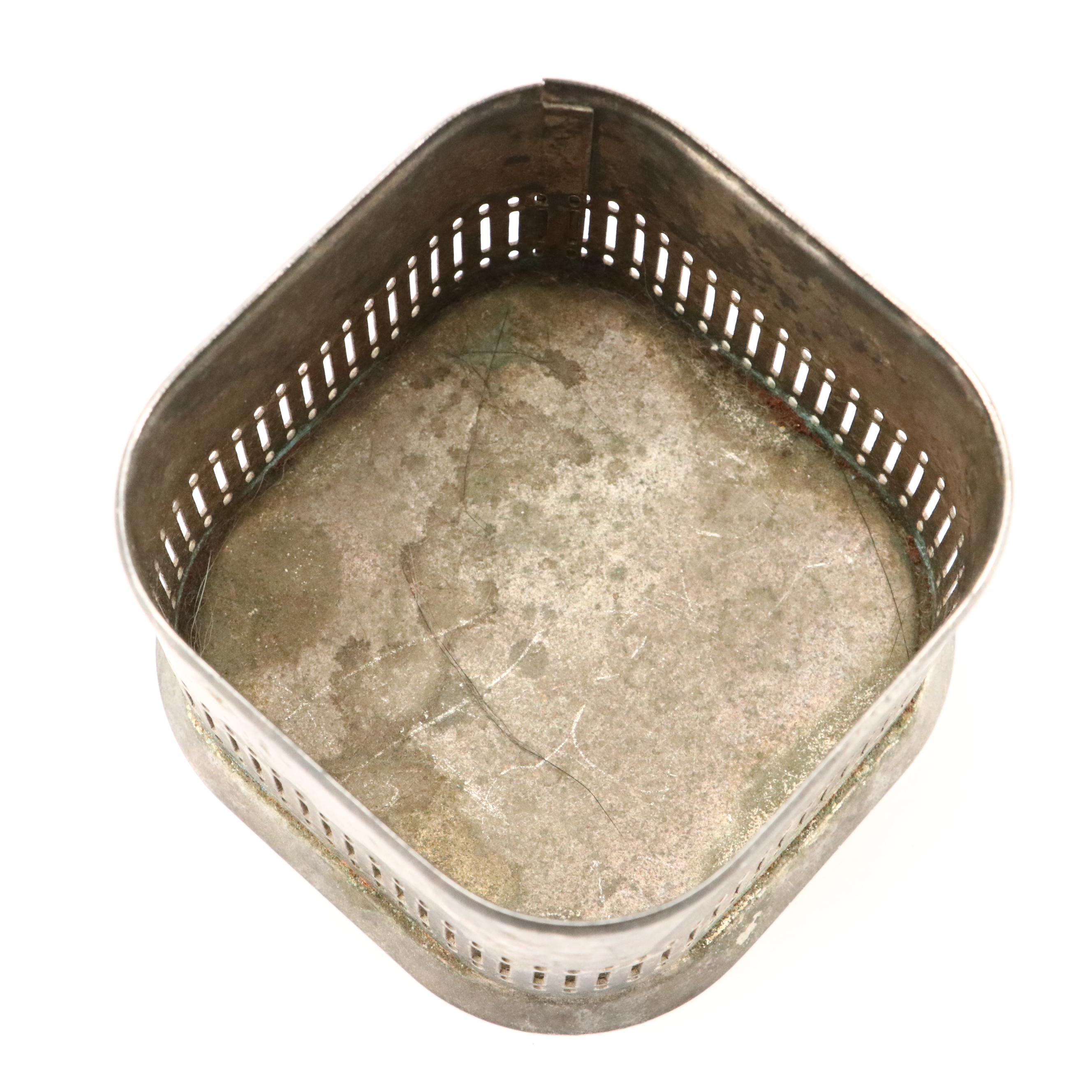 Towle for Jack Daniel's Silver Plate Bottle Holder with Other Serveware