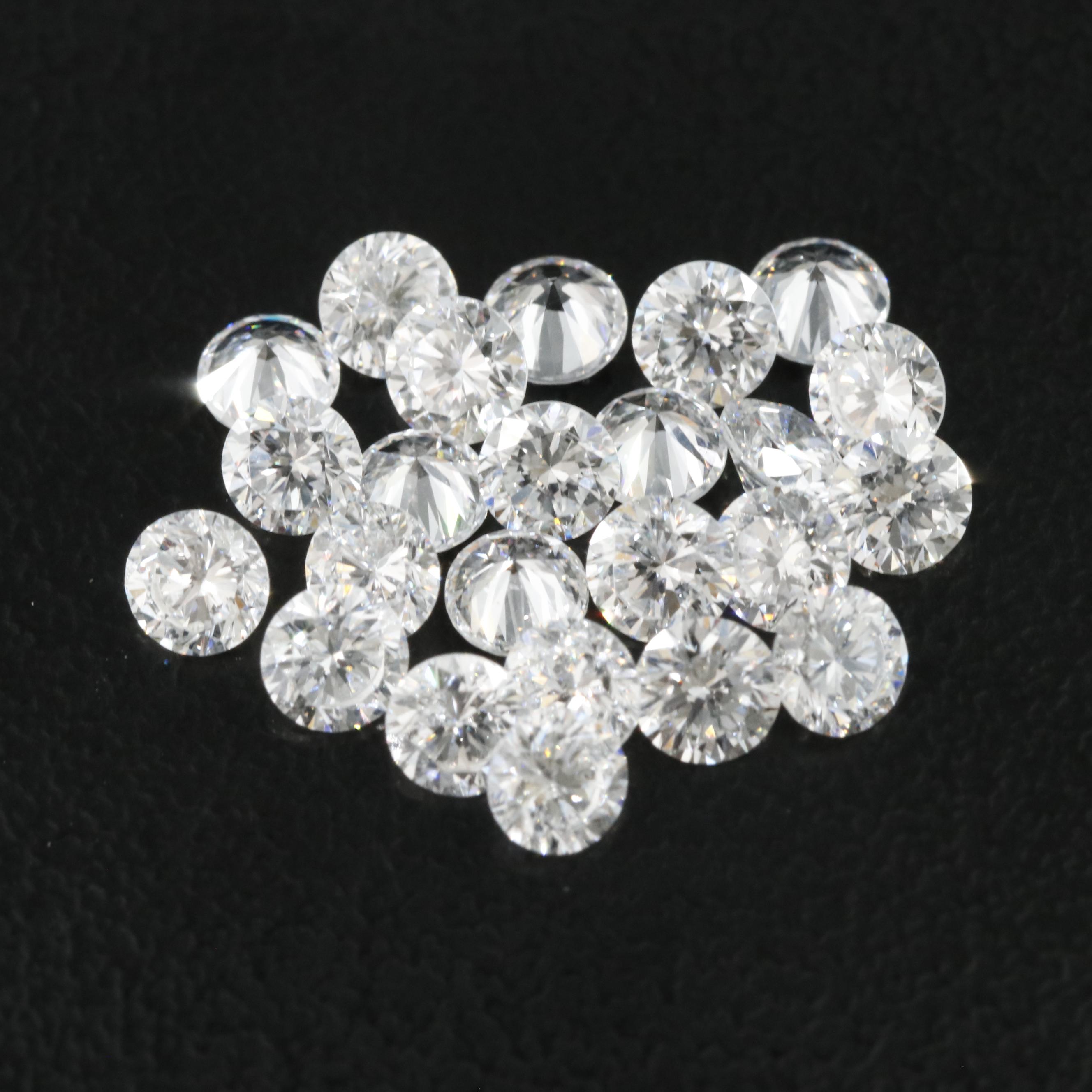 Loose 3.09 CTW Lab Grown Diamonds