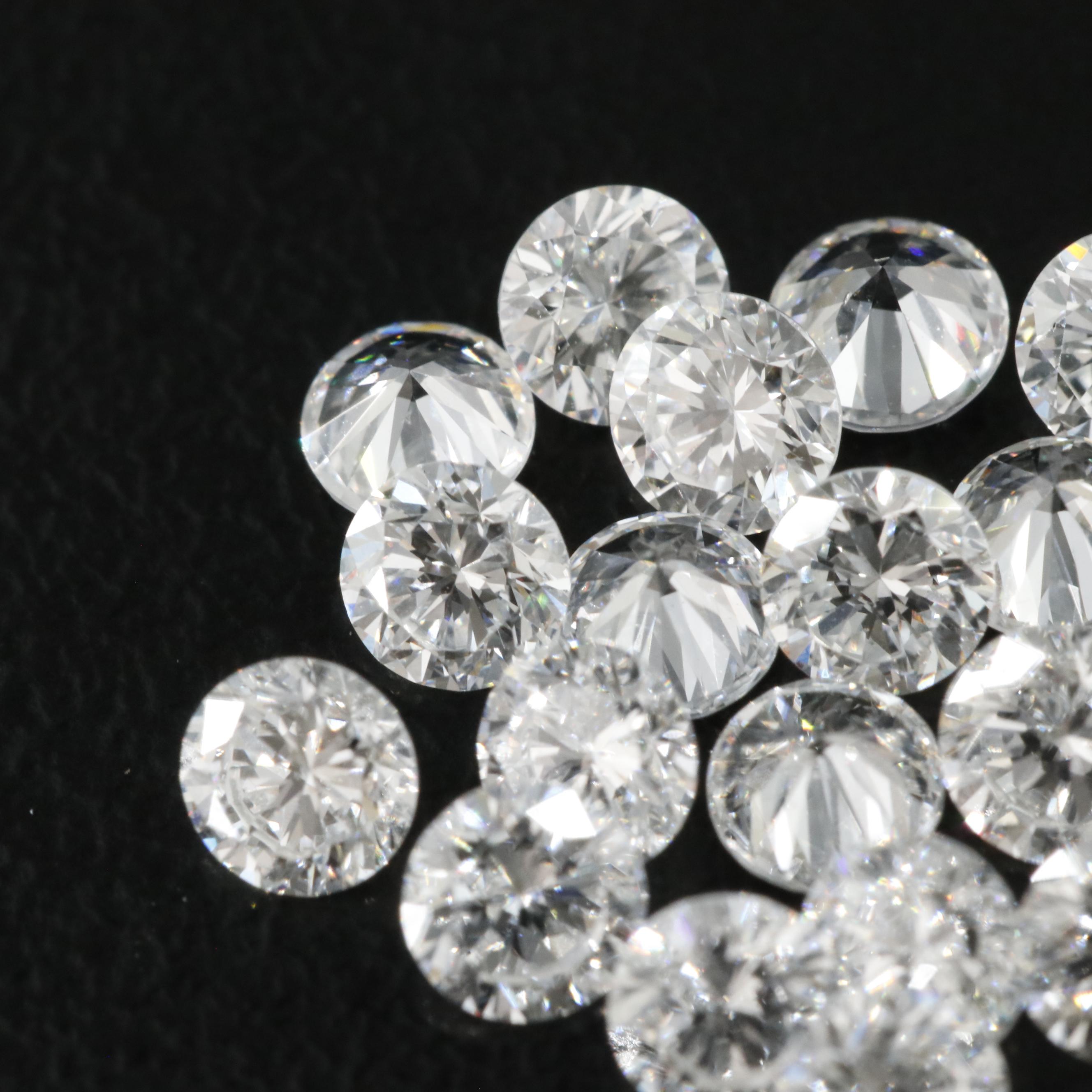 Loose 3.09 CTW Lab Grown Diamonds