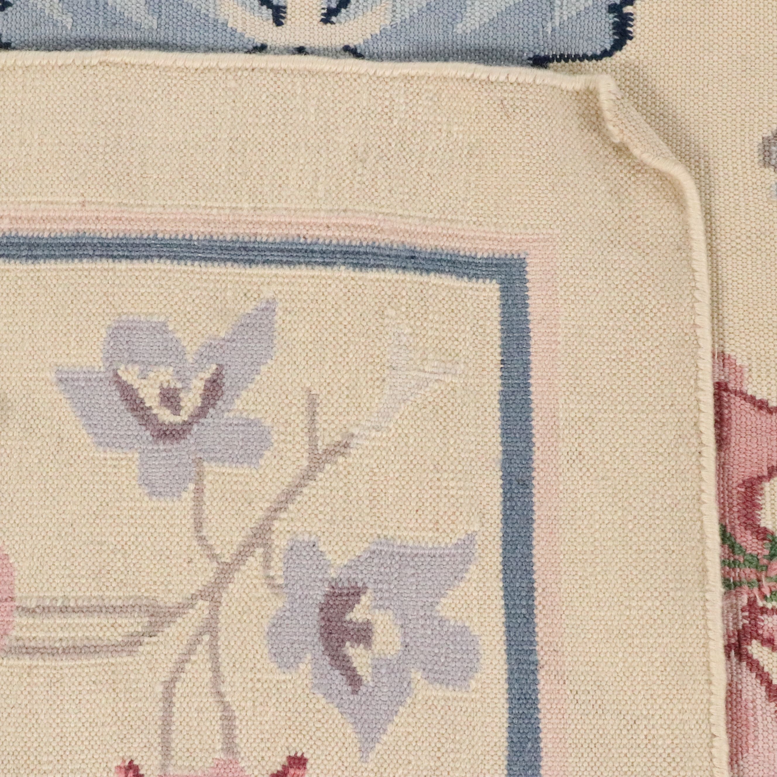 8'3 x 9'7 Handwoven Besarabian Floral Area Rug