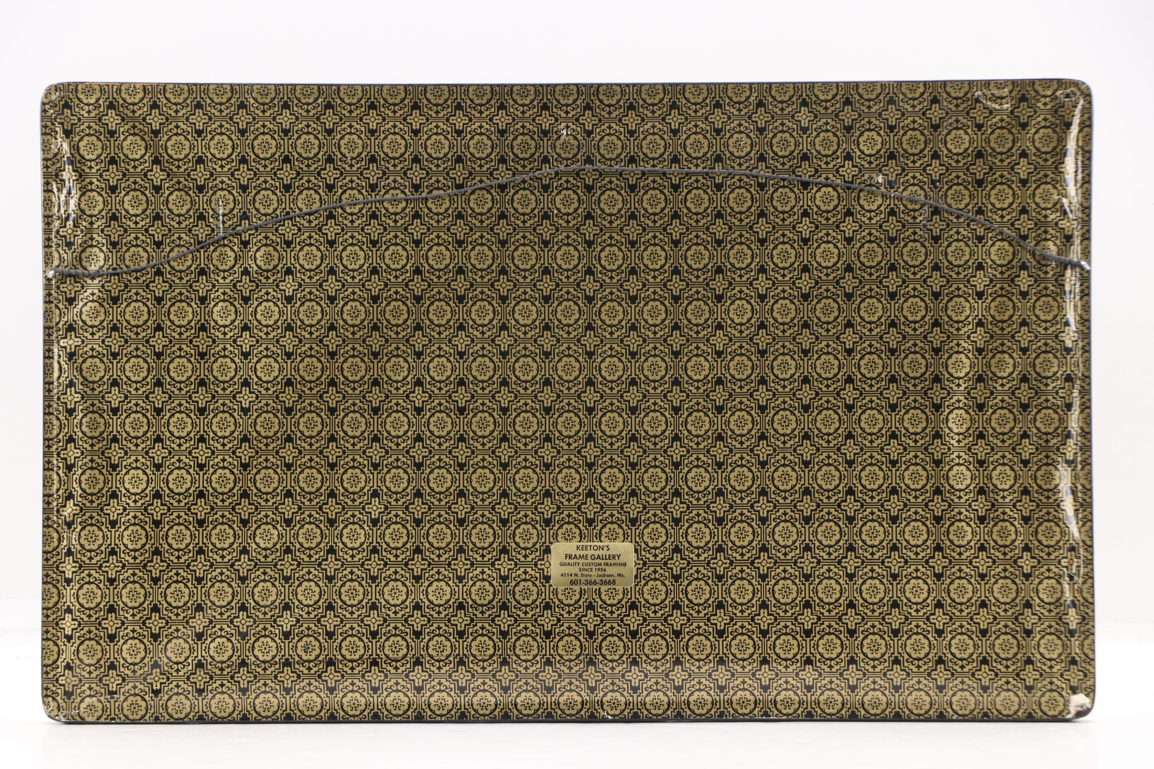 Chinese Qing Dynasty Embroidered Silk Panel, 19th Century