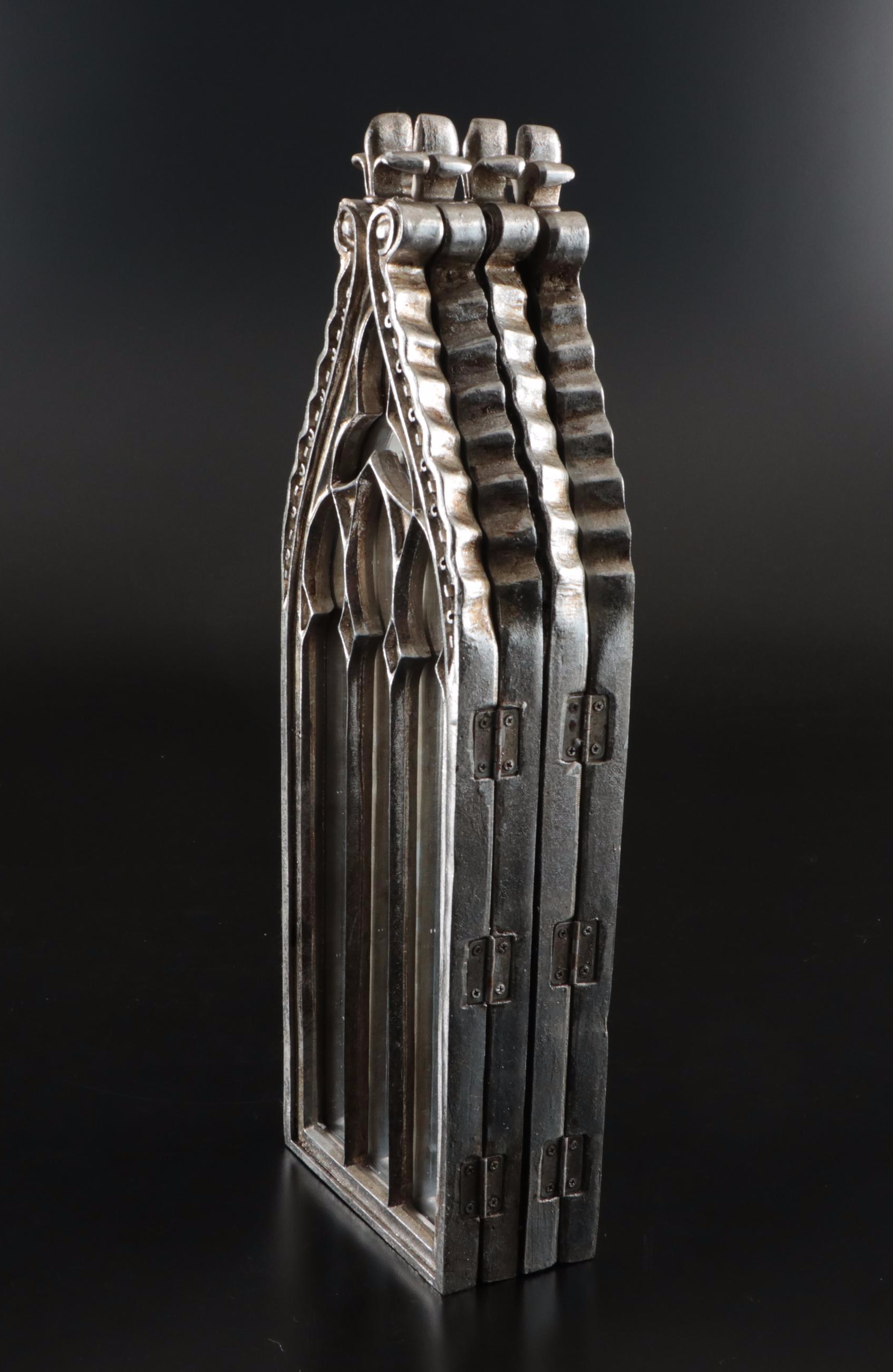 Hinged Four-Panel Cathedral Mirror