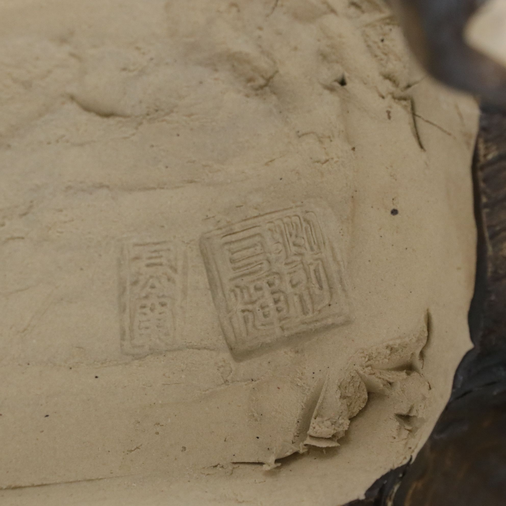 Chinese Glazed Ceramic Seated Figurines