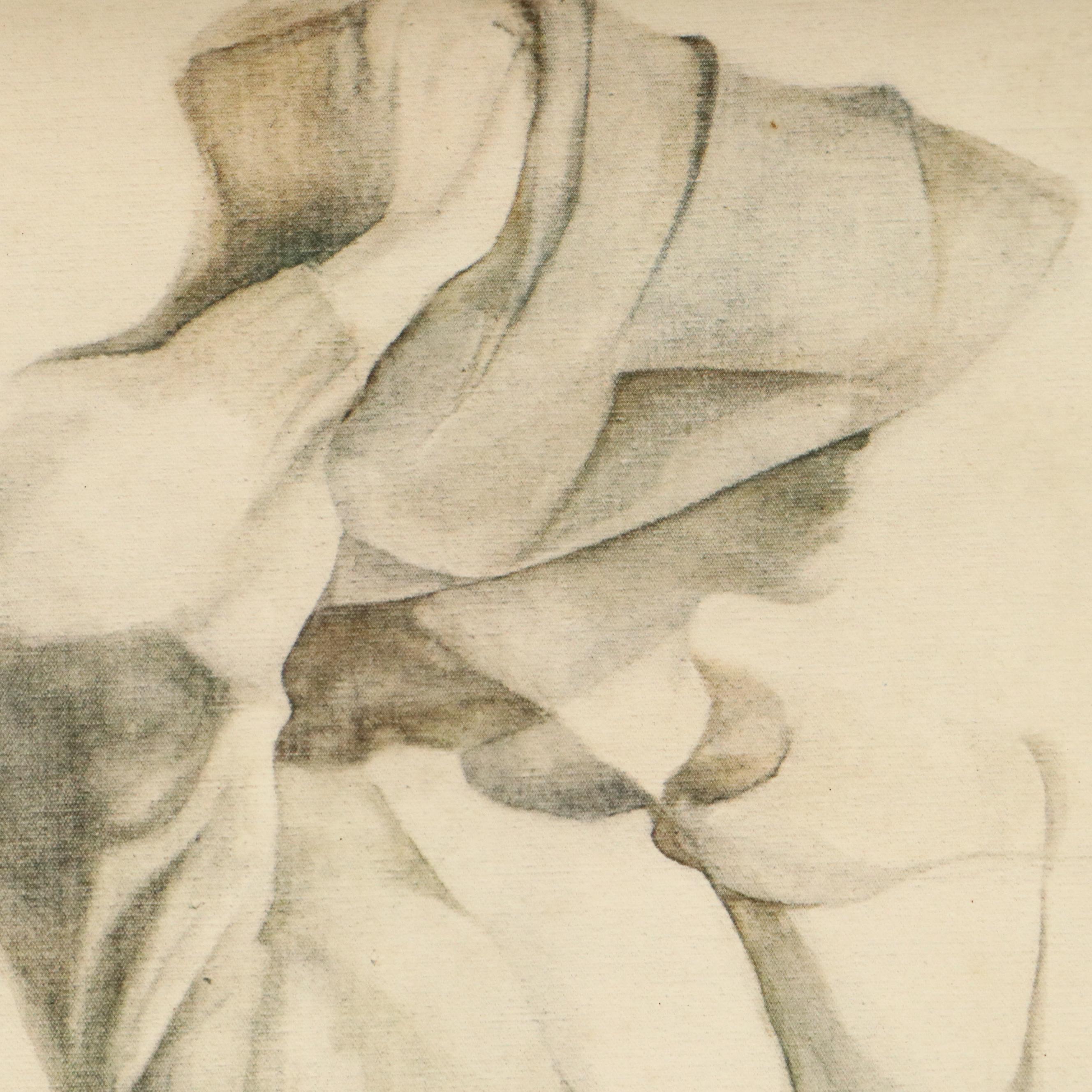 After Christine Rosamond Offset Lithographs "Windblown" and "Summer Mood"