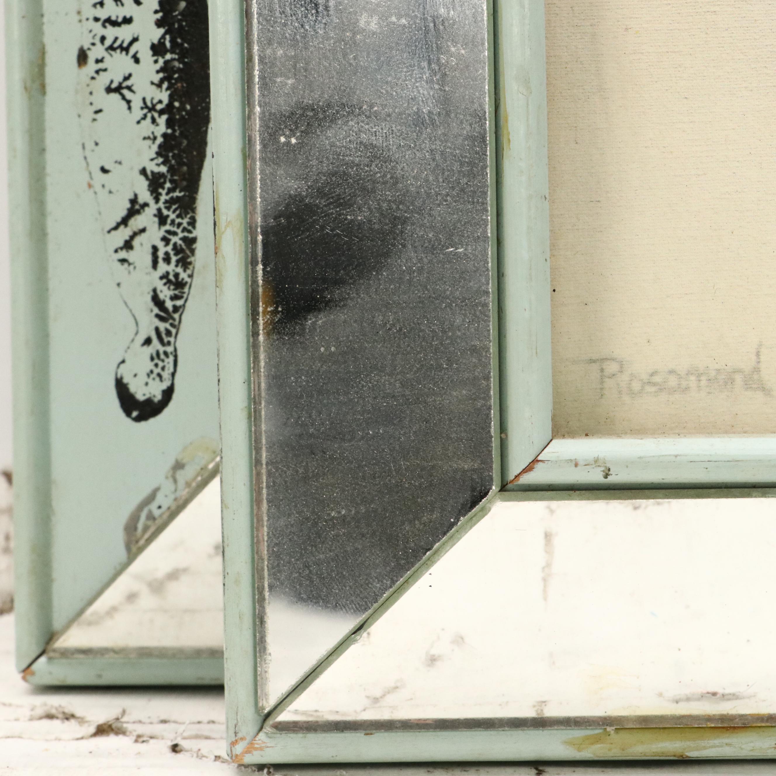 After Christine Rosamond Offset Lithographs "Windblown" and "Summer Mood"