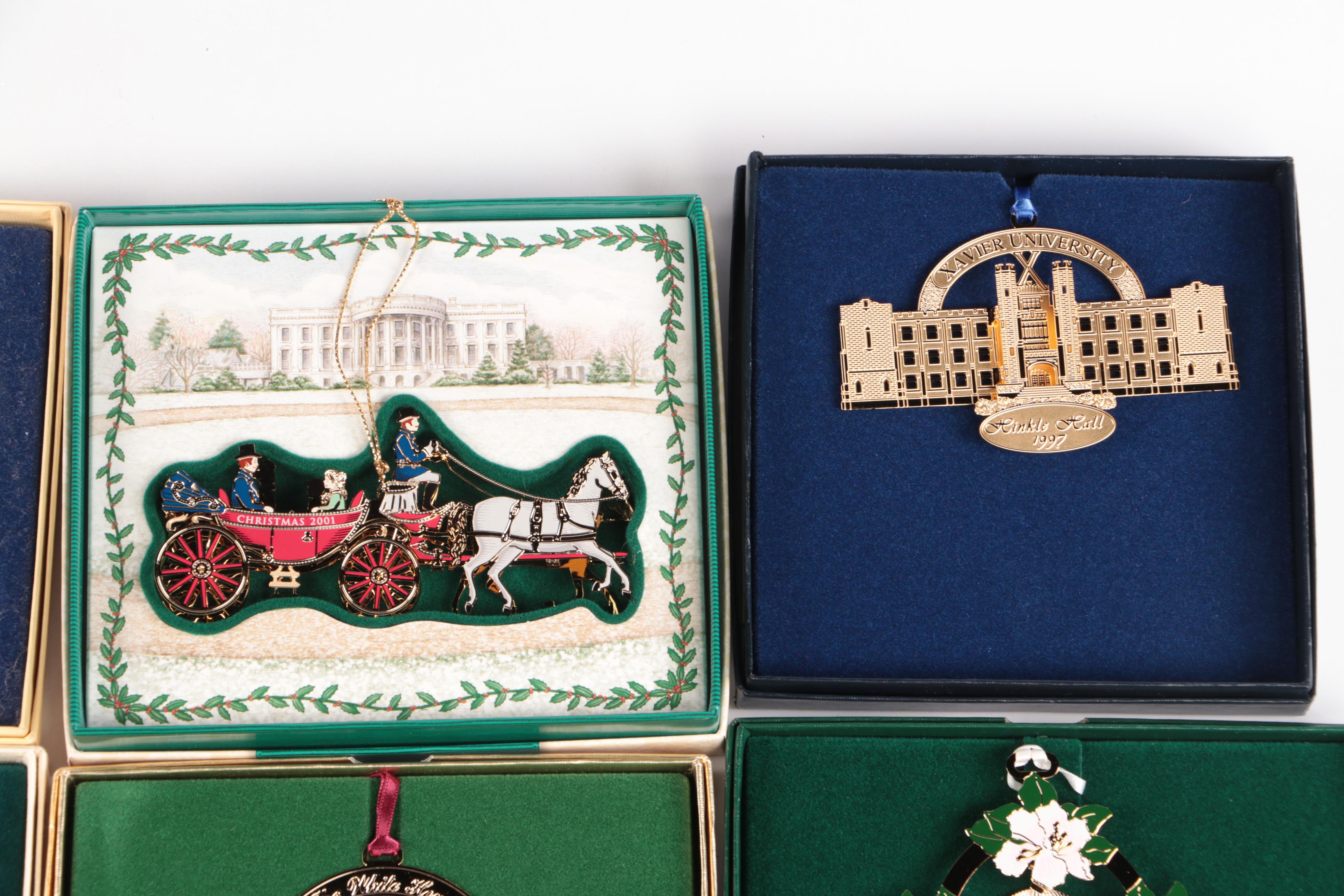 White House Historical Association Annual Ornaments with Other Ornaments
