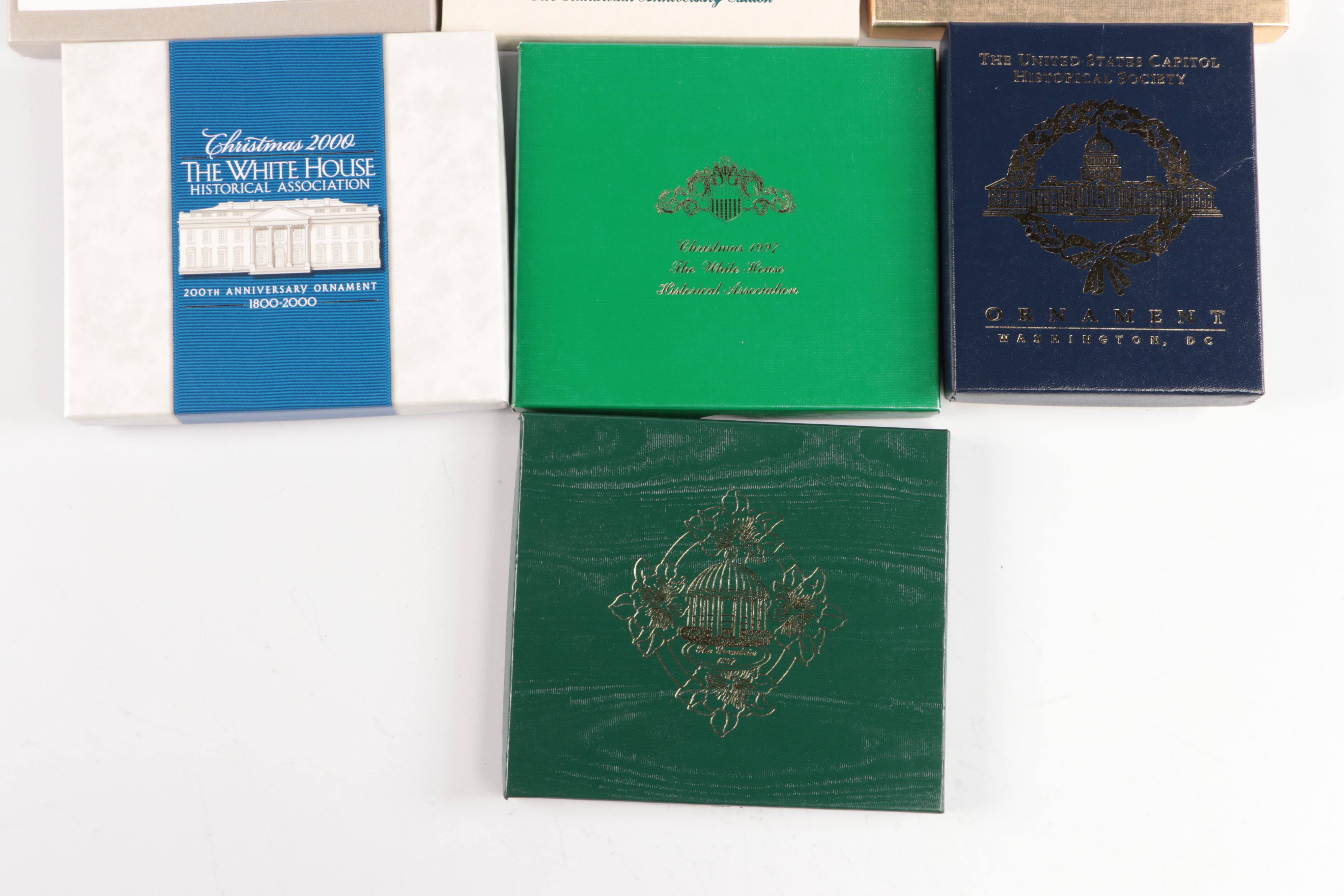 White House Historical Association Annual Ornaments with Other Ornaments
