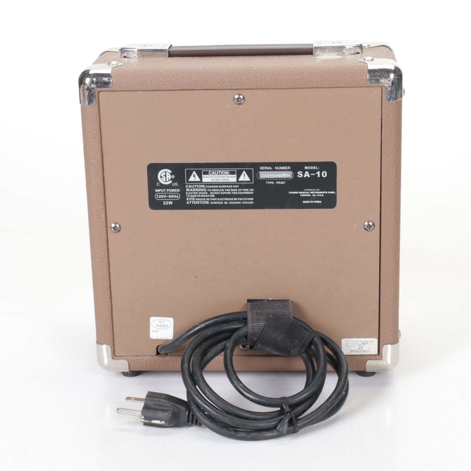 Fender Acoustic Guitar Combo Amp in Beige