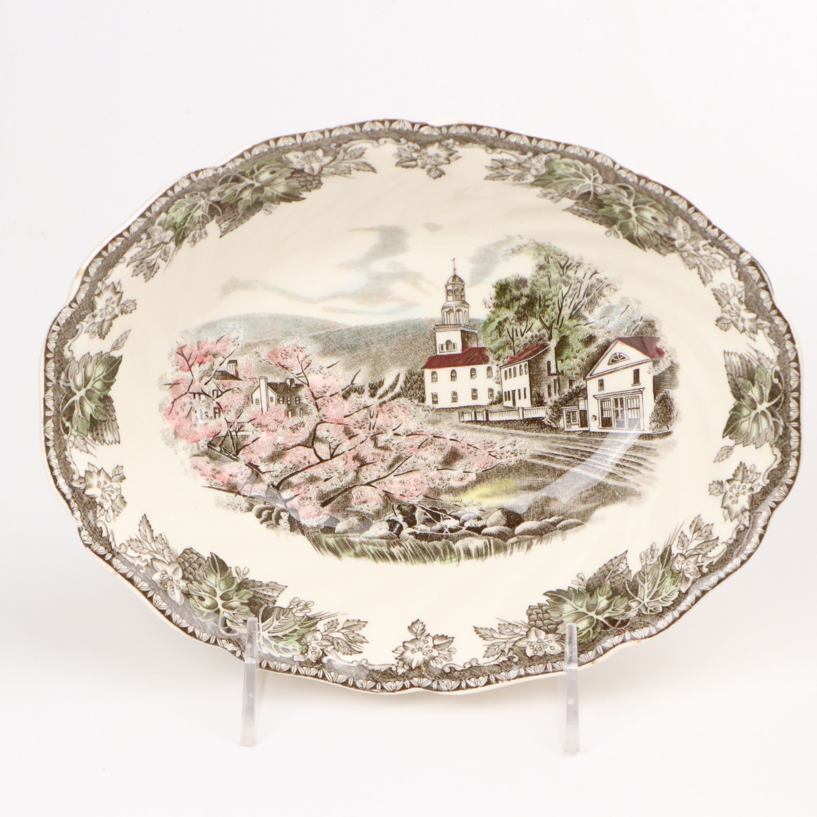 Johnson Bros "The Friendly Village" Ceramic Dinnerware, Mid to Late 20th Century