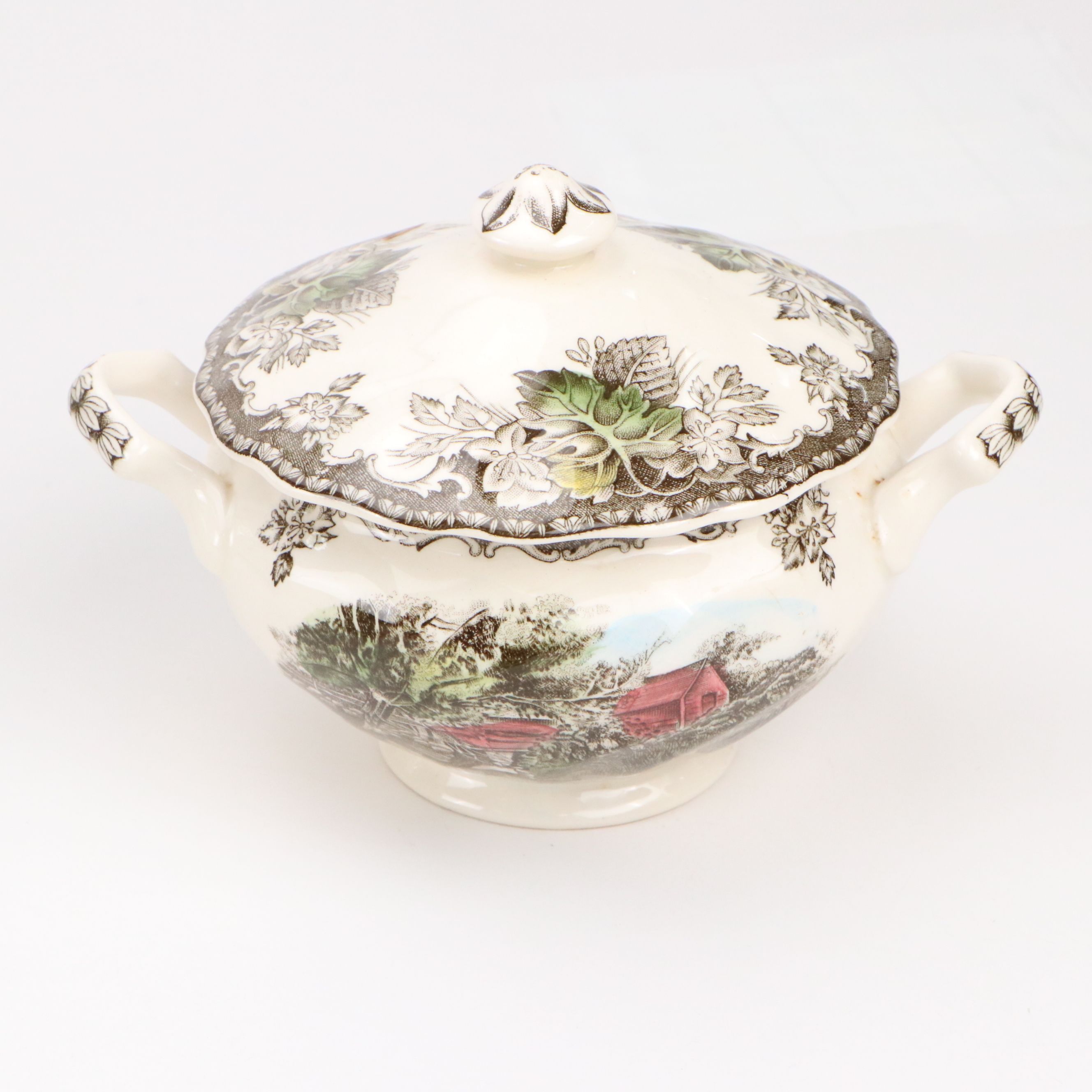 Johnson Bros "The Friendly Village" Ceramic Dinnerware, Mid to Late 20th Century