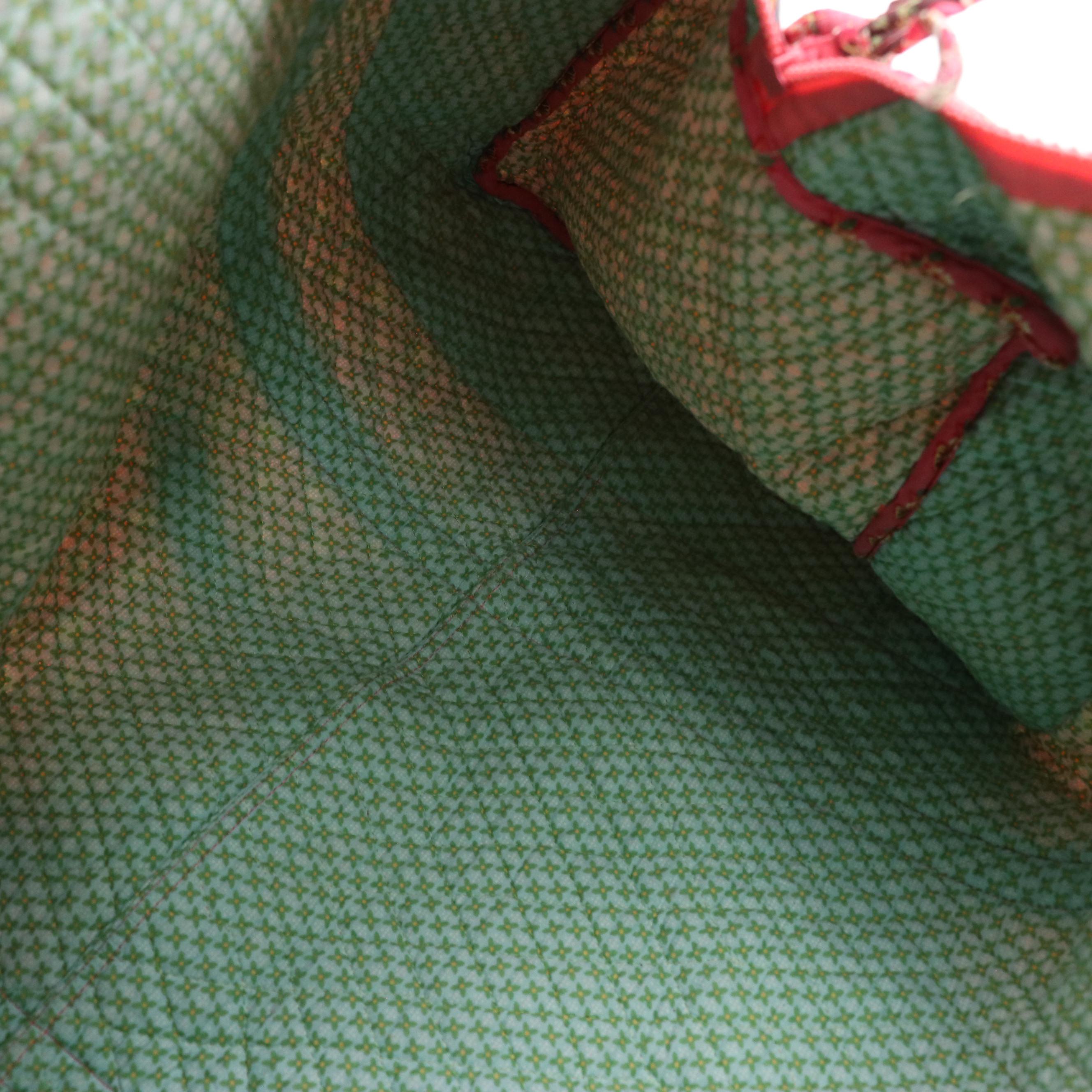 Vera Bradley "Pink Pansy" Duffle Bag with Other iPad Cover and Cosmetic Pouches