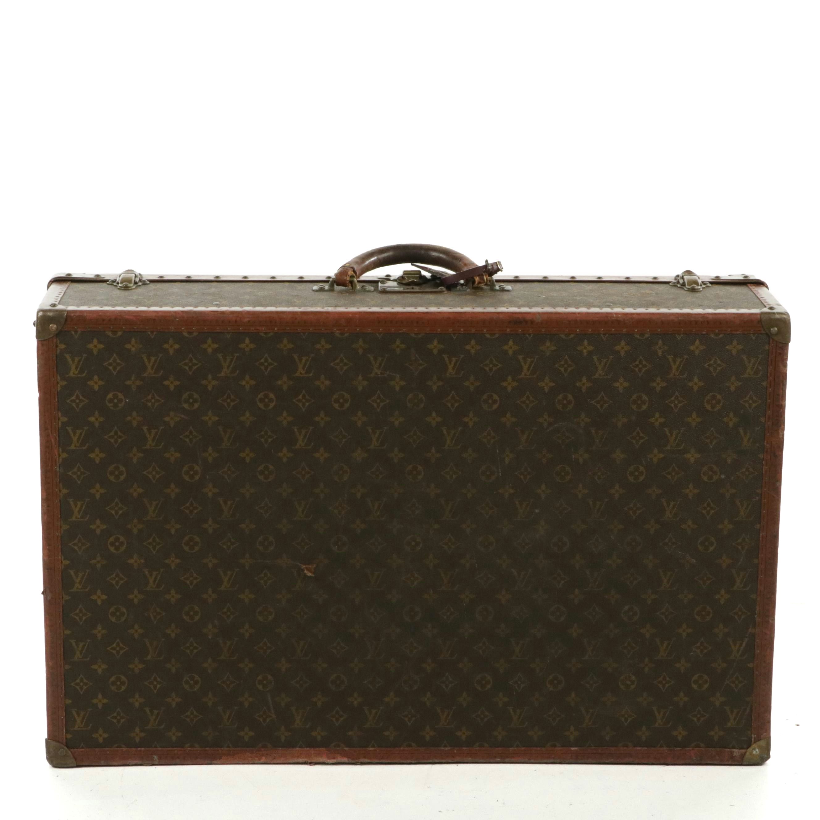 Louis Vuitton Alzer 80 Hardside Suitcase in Monogram Canvas