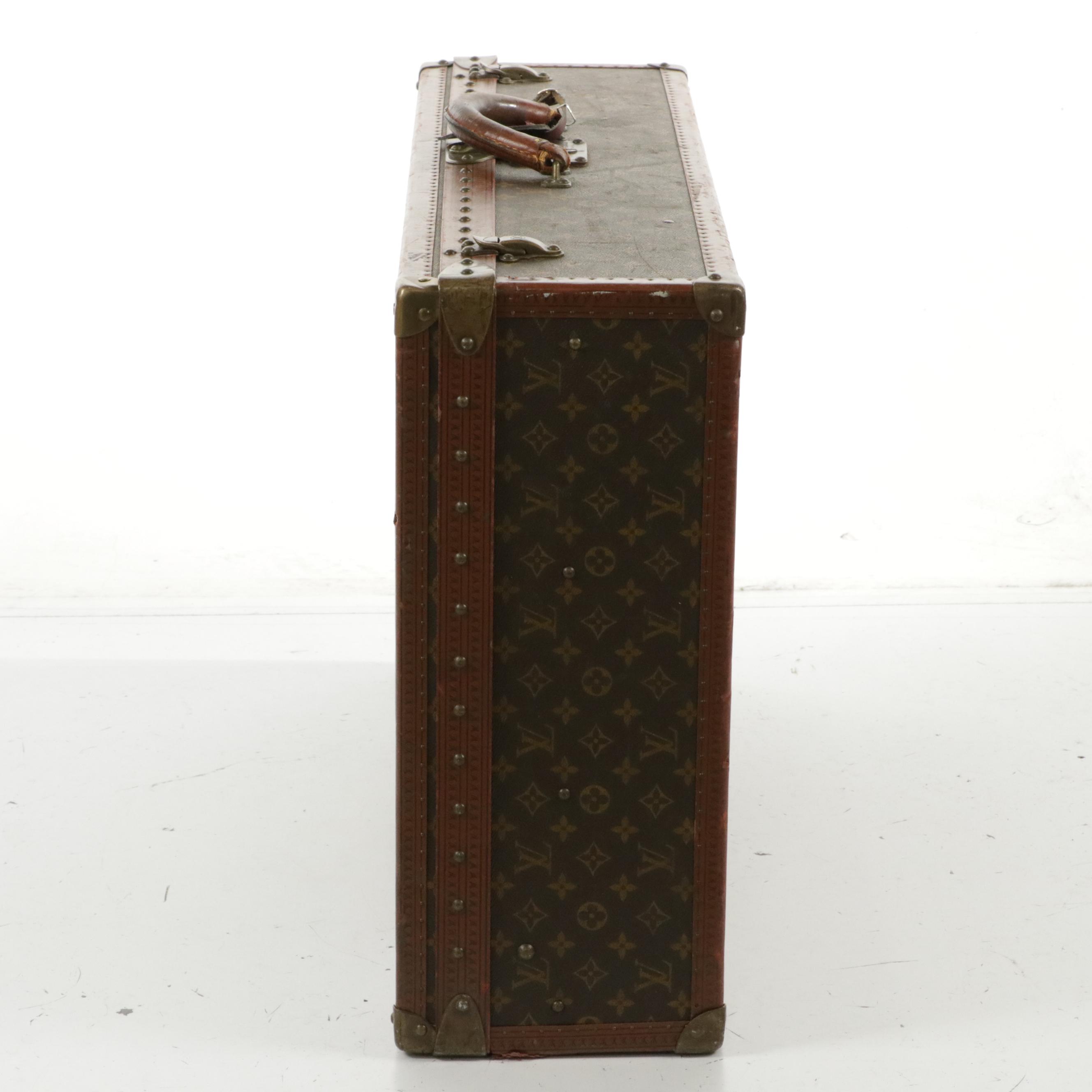 Louis Vuitton Alzer 80 Hardside Suitcase in Monogram Canvas