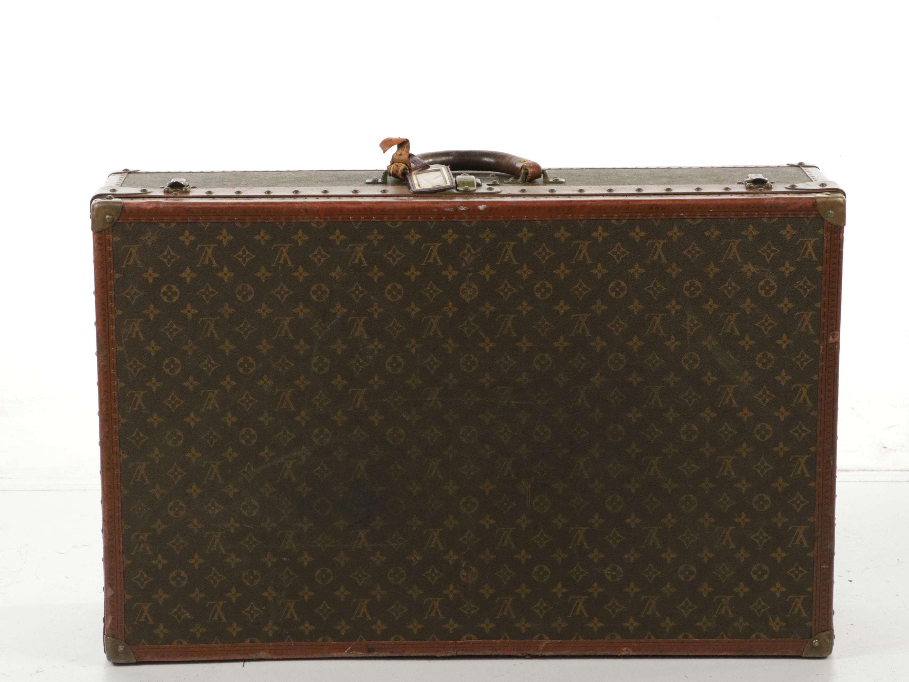 Louis Vuitton Alzer 80 Hardside Suitcase in Monogram Canvas