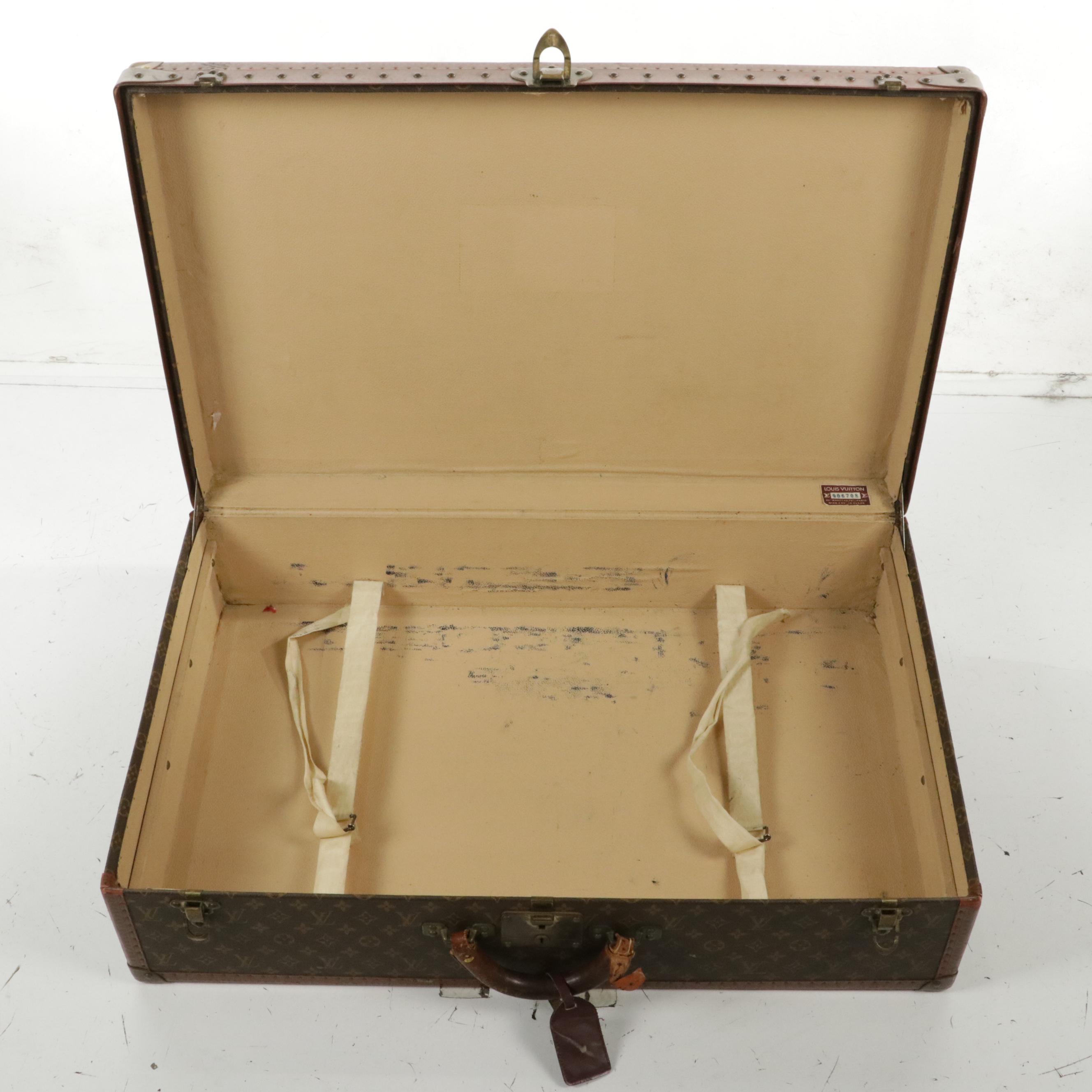 Louis Vuitton Alzer 80 Hardside Suitcase in Monogram Canvas