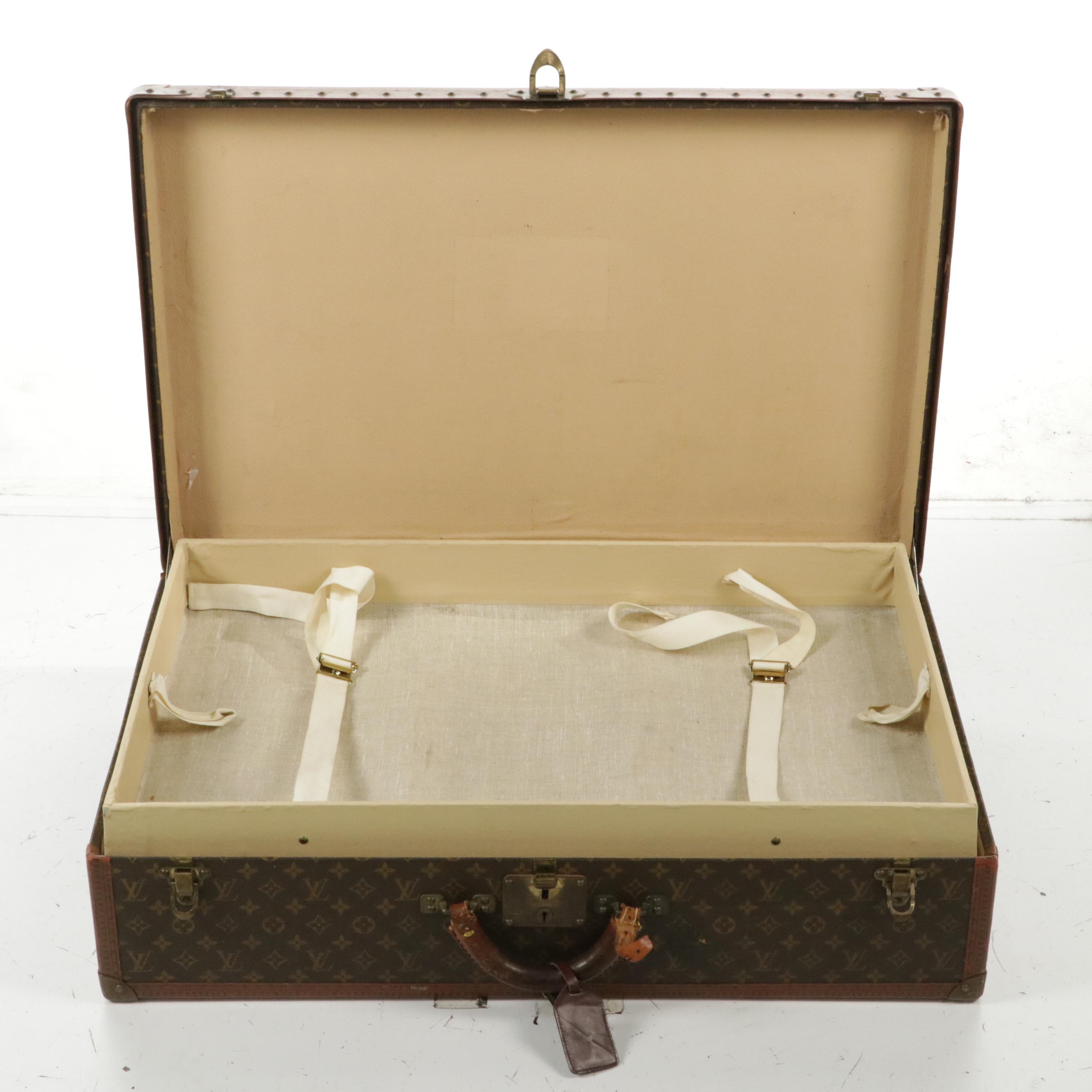 Louis Vuitton Alzer 80 Hardside Suitcase in Monogram Canvas